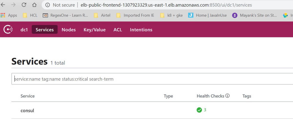 Provisioned Consul Cluster On AWS using Terraform