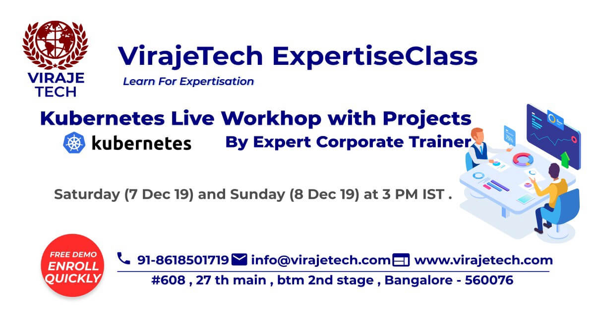 Big data and Hadoop and Kubernetes : Weekends / Weekdays workshops