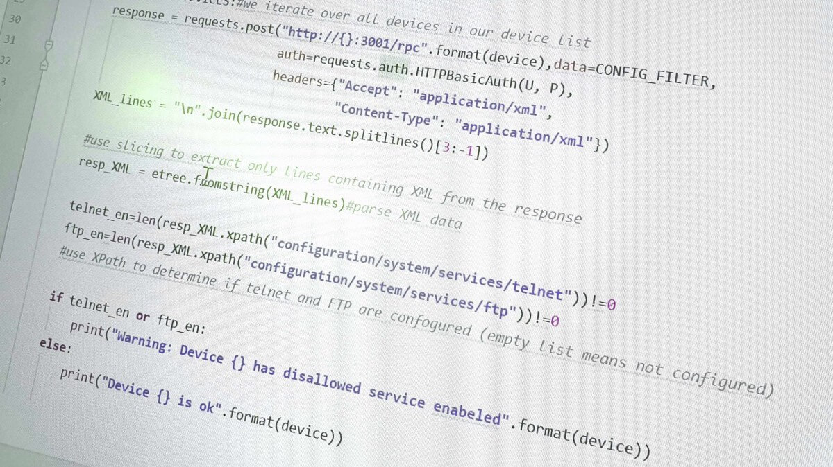 Working with REST API on Junos OS
