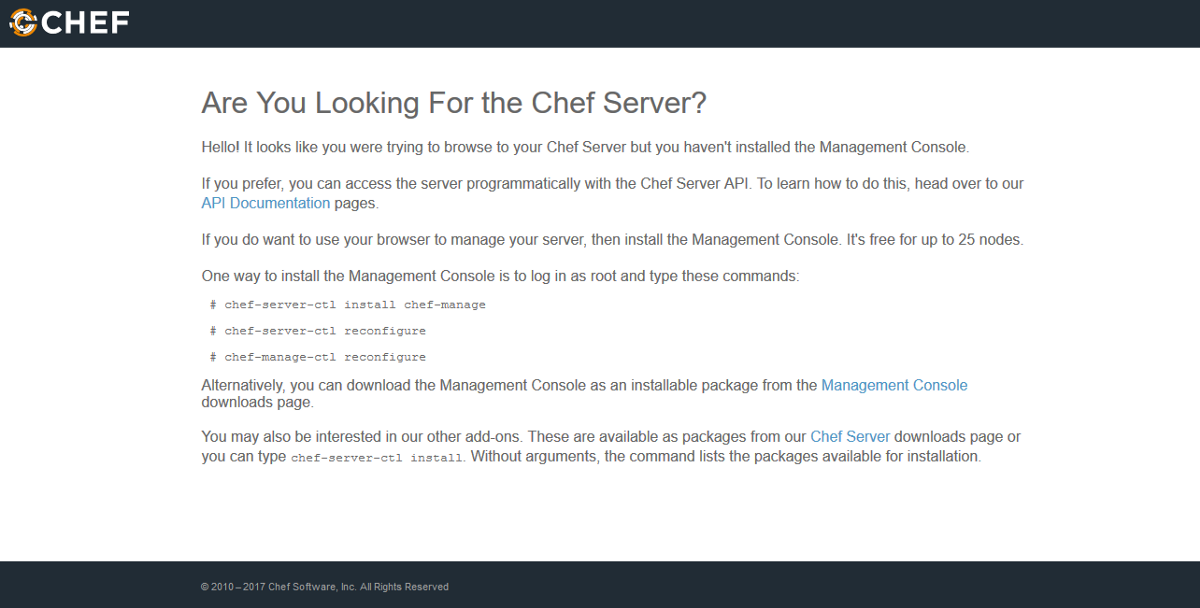 How to Install Chef Server Workstation on ECS