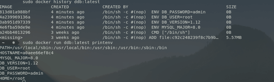 How docker images leak secrets?