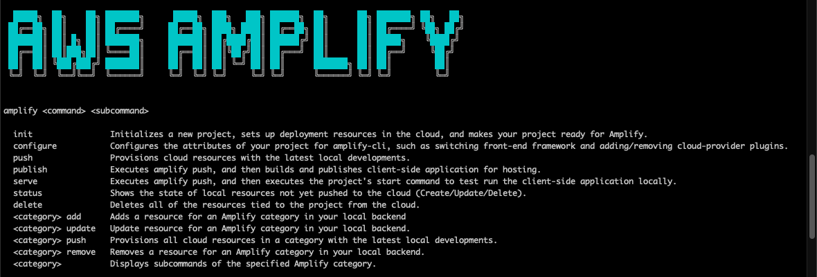 Host Your Apps with AWS Amplify Console from the AWS Amplify CLI