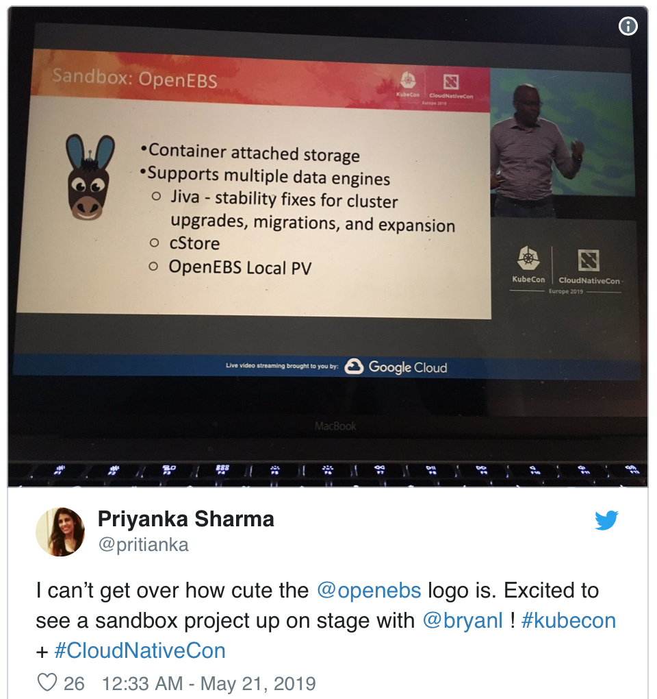 Lessons from KubeCon EU: storage for K8S is an opportunity, not (just) a pr