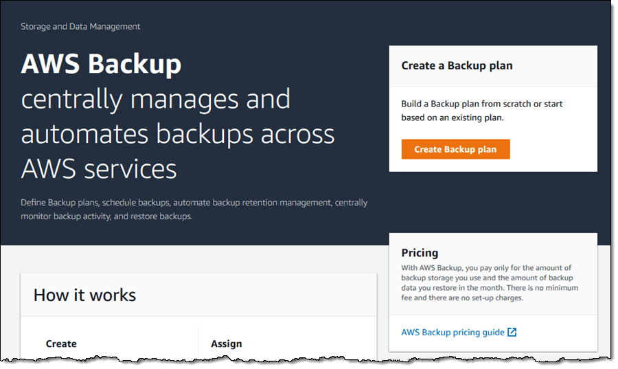 AWS Backup Now Supports Amazon FSx for NetApp ONTAP