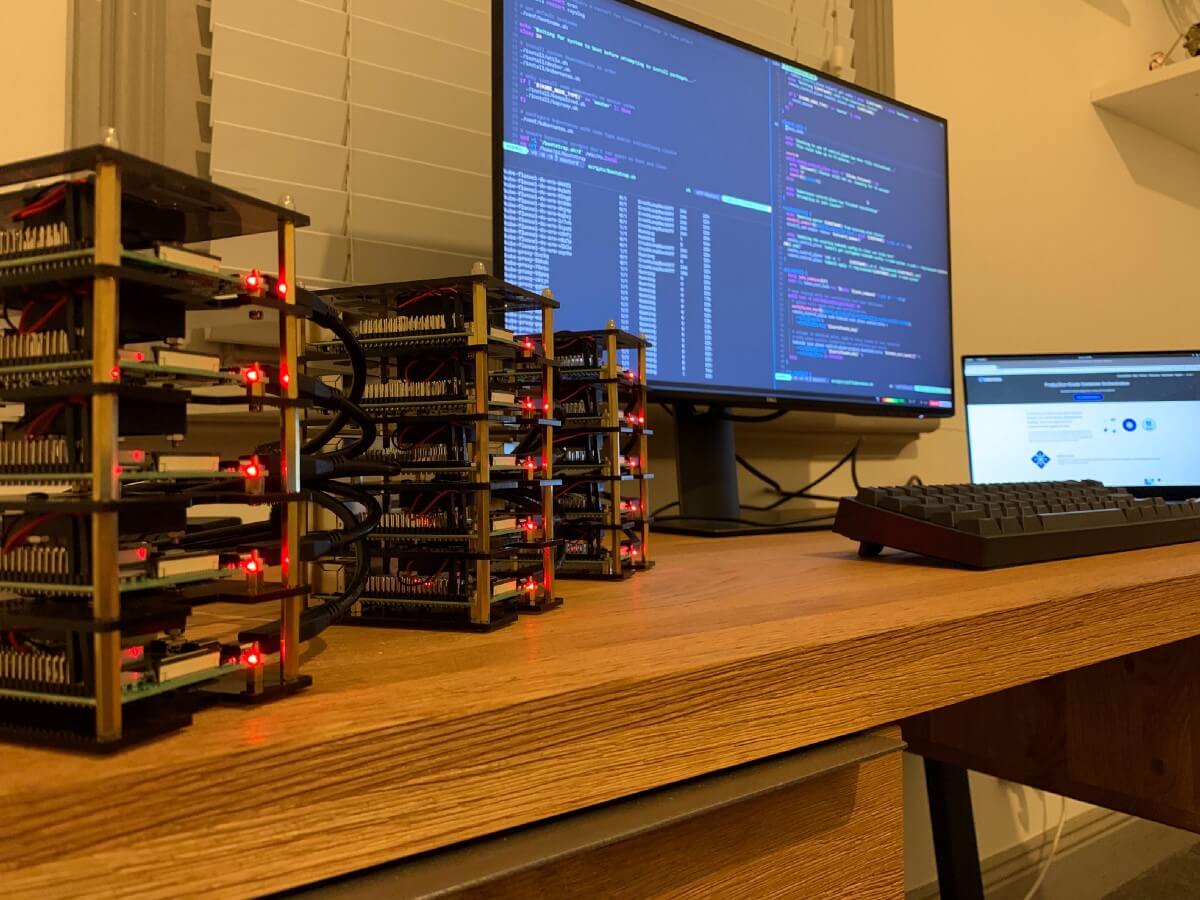 Headless Kubernetes on 15  Raspberry Pis boot in under 8 minutes