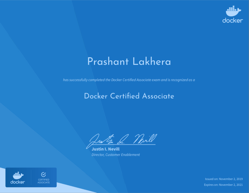 My road to Docker Certified Associate