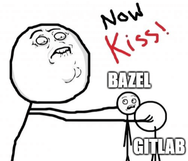 Using Bazel on Gitlab CI