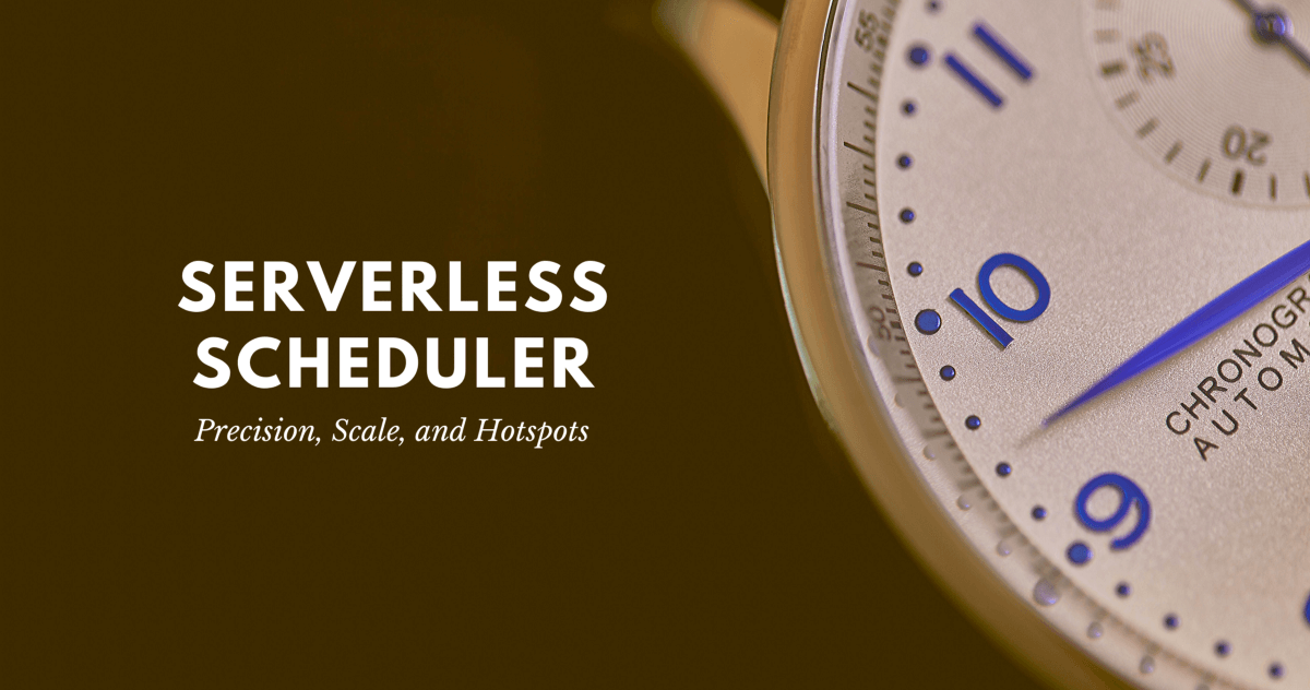 Serverless Scheduler