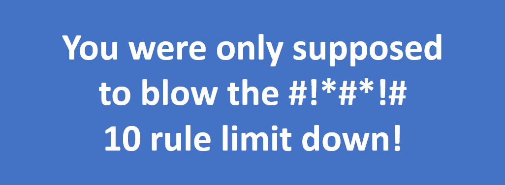 How I used HAProxy to overcome the AWS Web Application Firewall’s hard limi