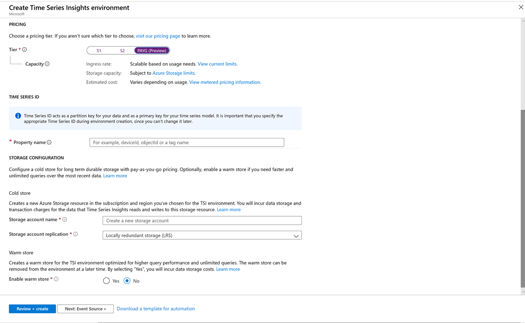 Advancing industrial IoT capabilities in Azure Time Series Insights