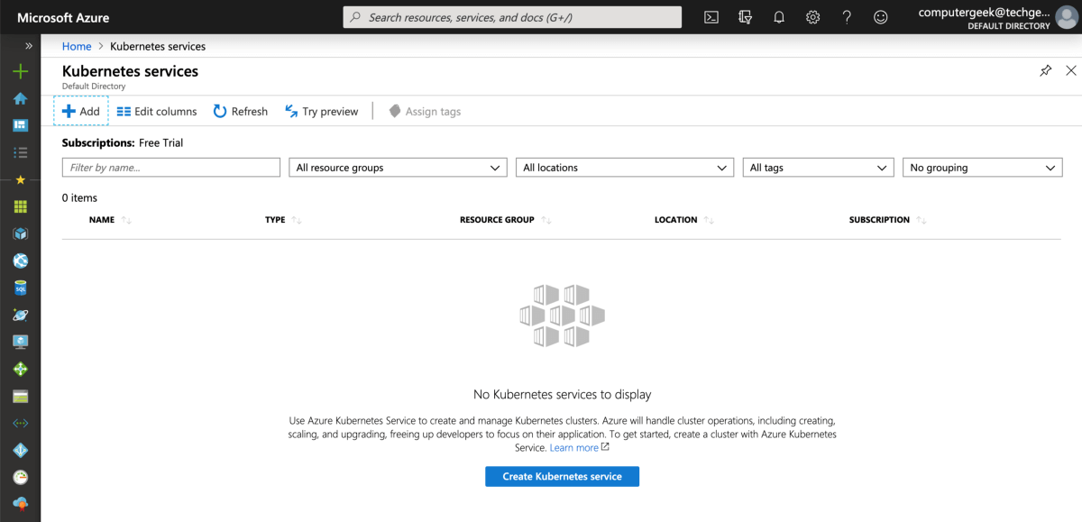 Azure Kubernetes Service
