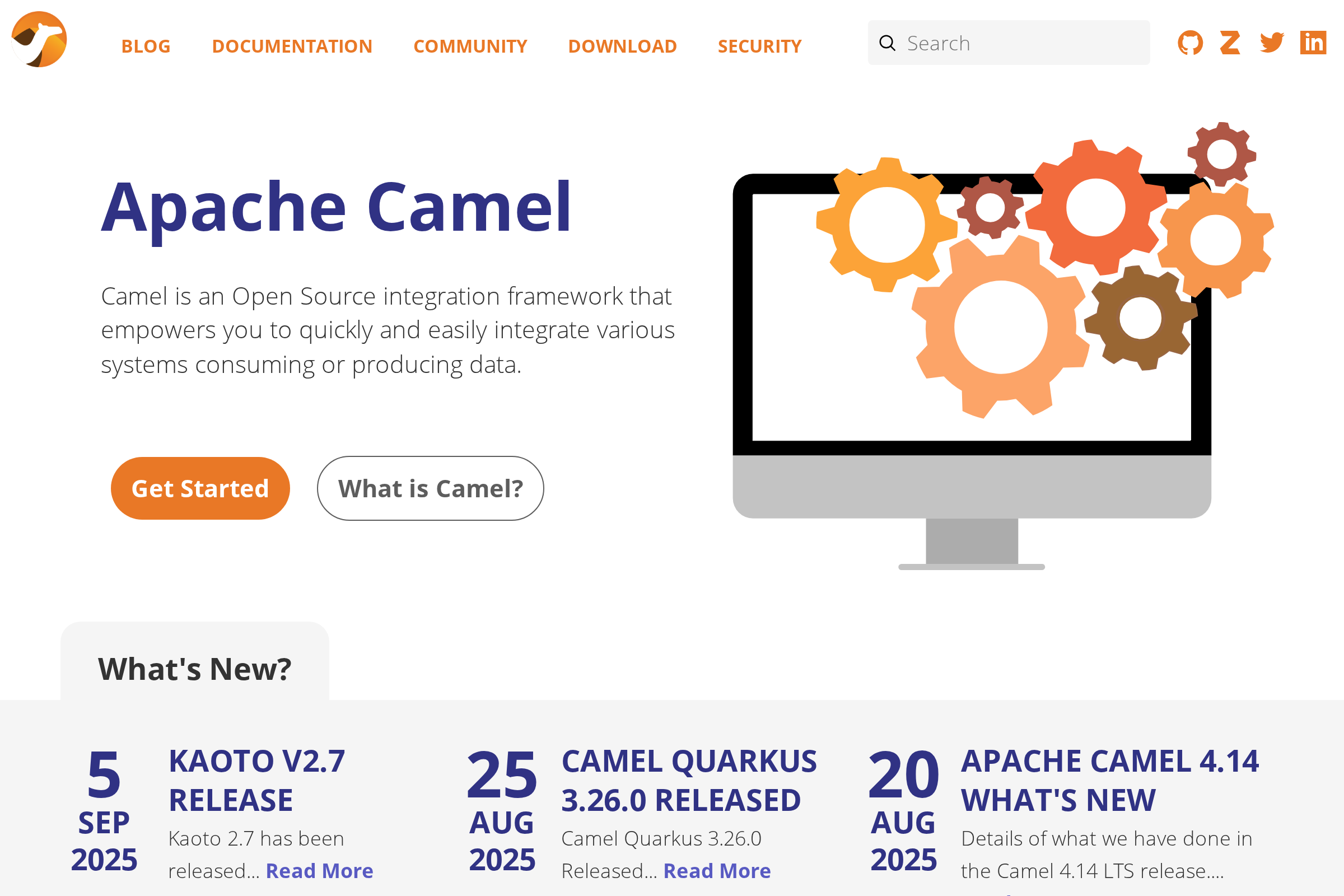 Apache Camel screenshot