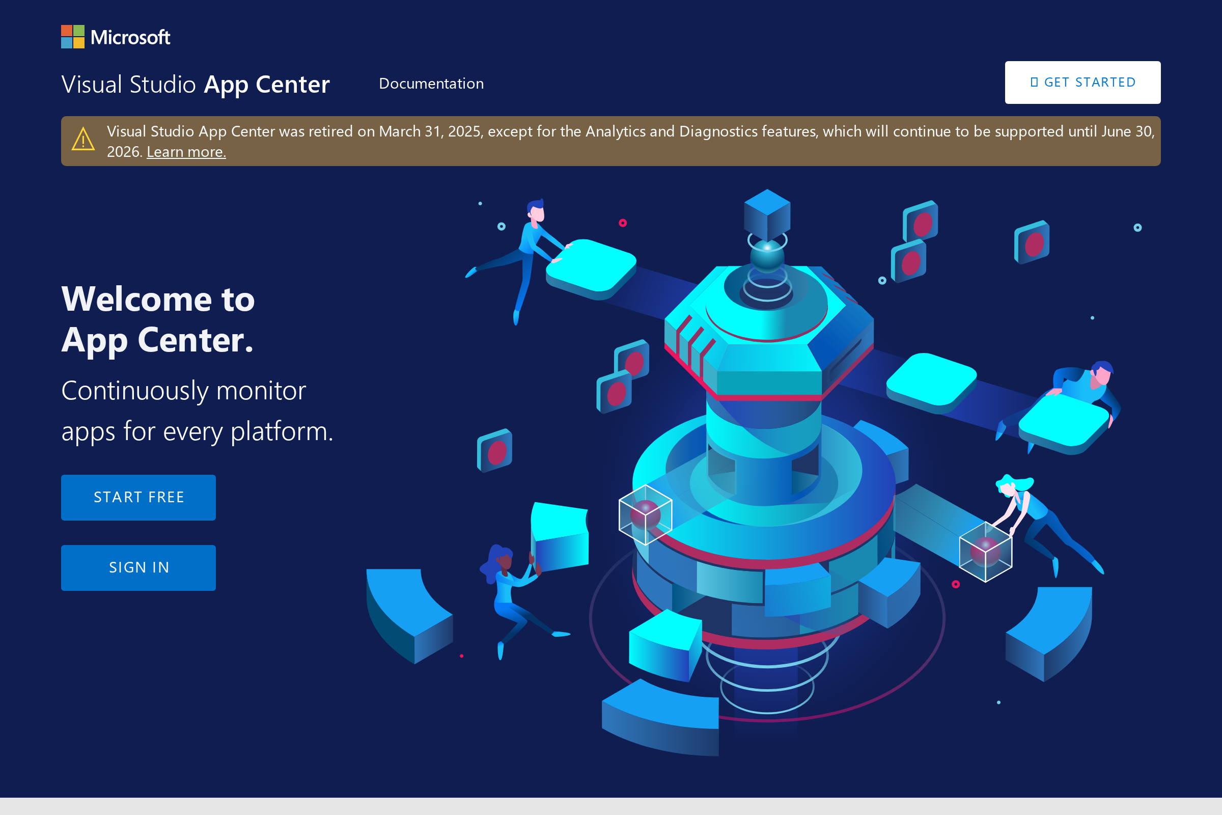 App Center screenshot