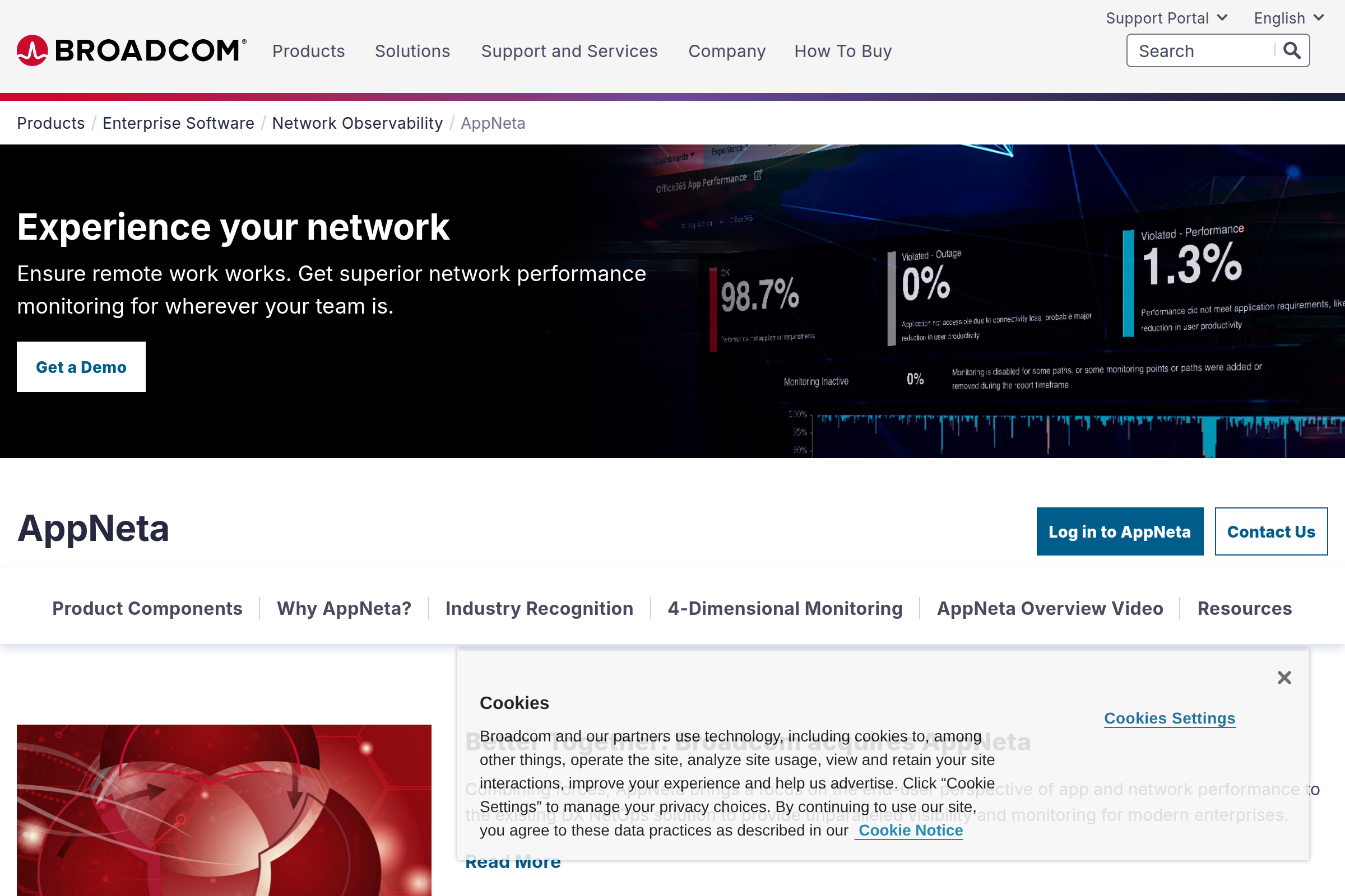 AppNeta screenshot