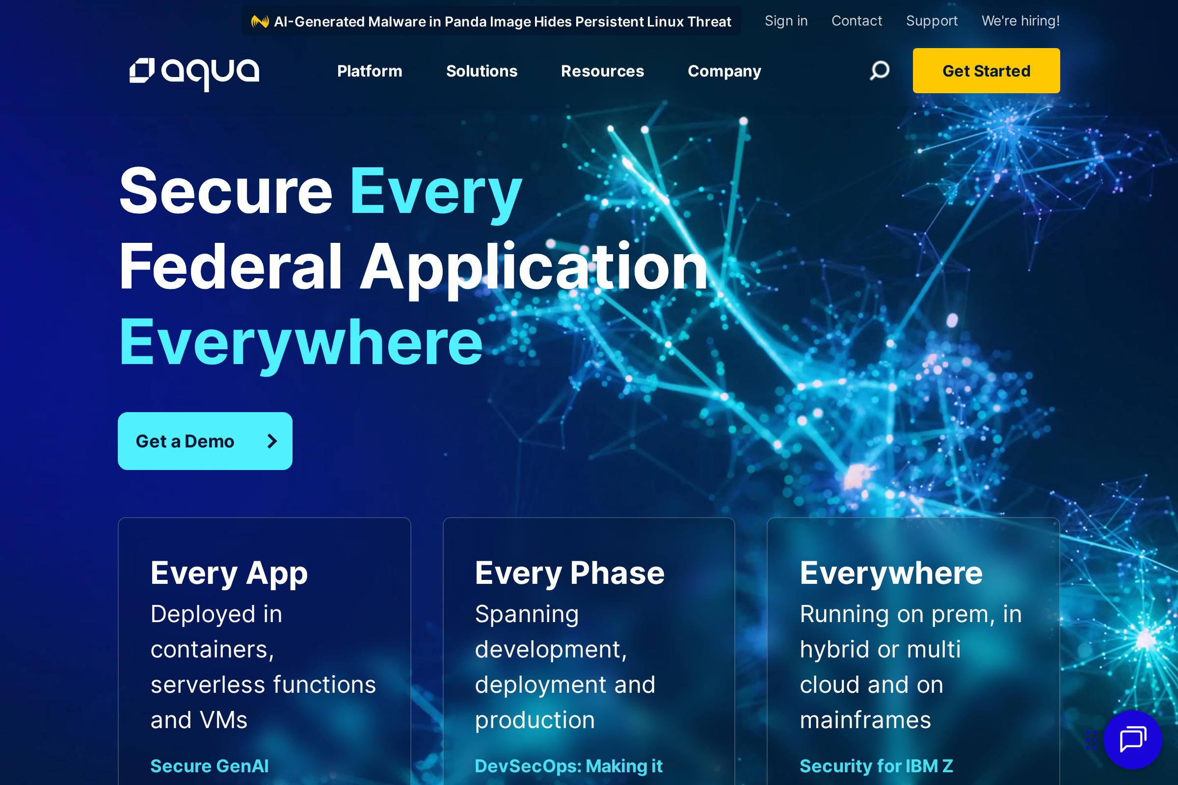 Aqua Security screenshot