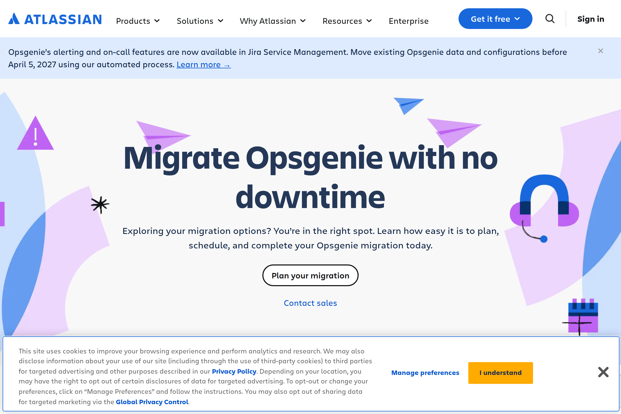 Atlassian Opsgenie screenshot