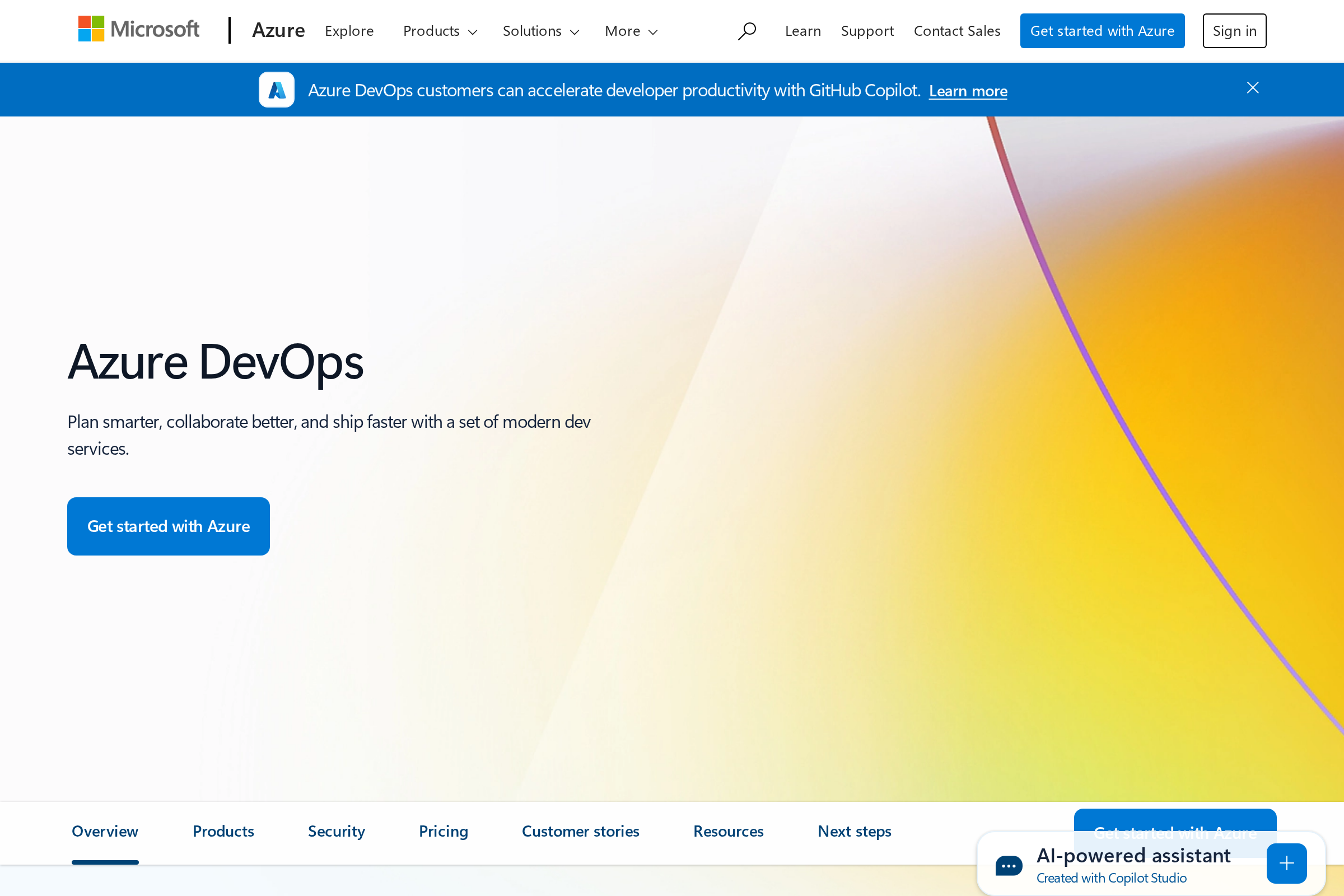 Azure DevOps screenshot