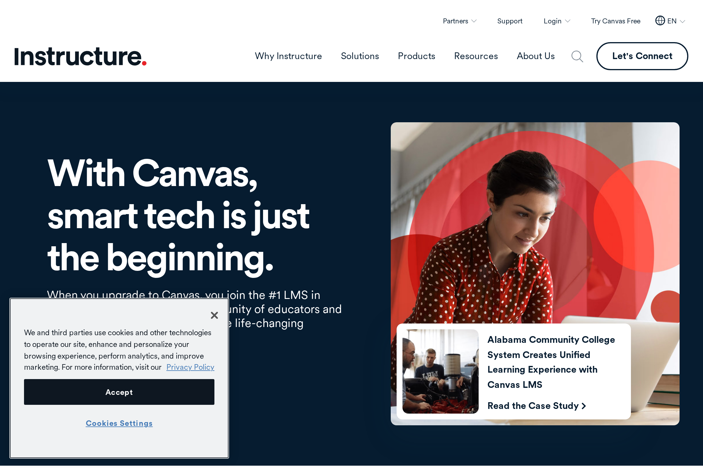 Canvas LMS screenshot