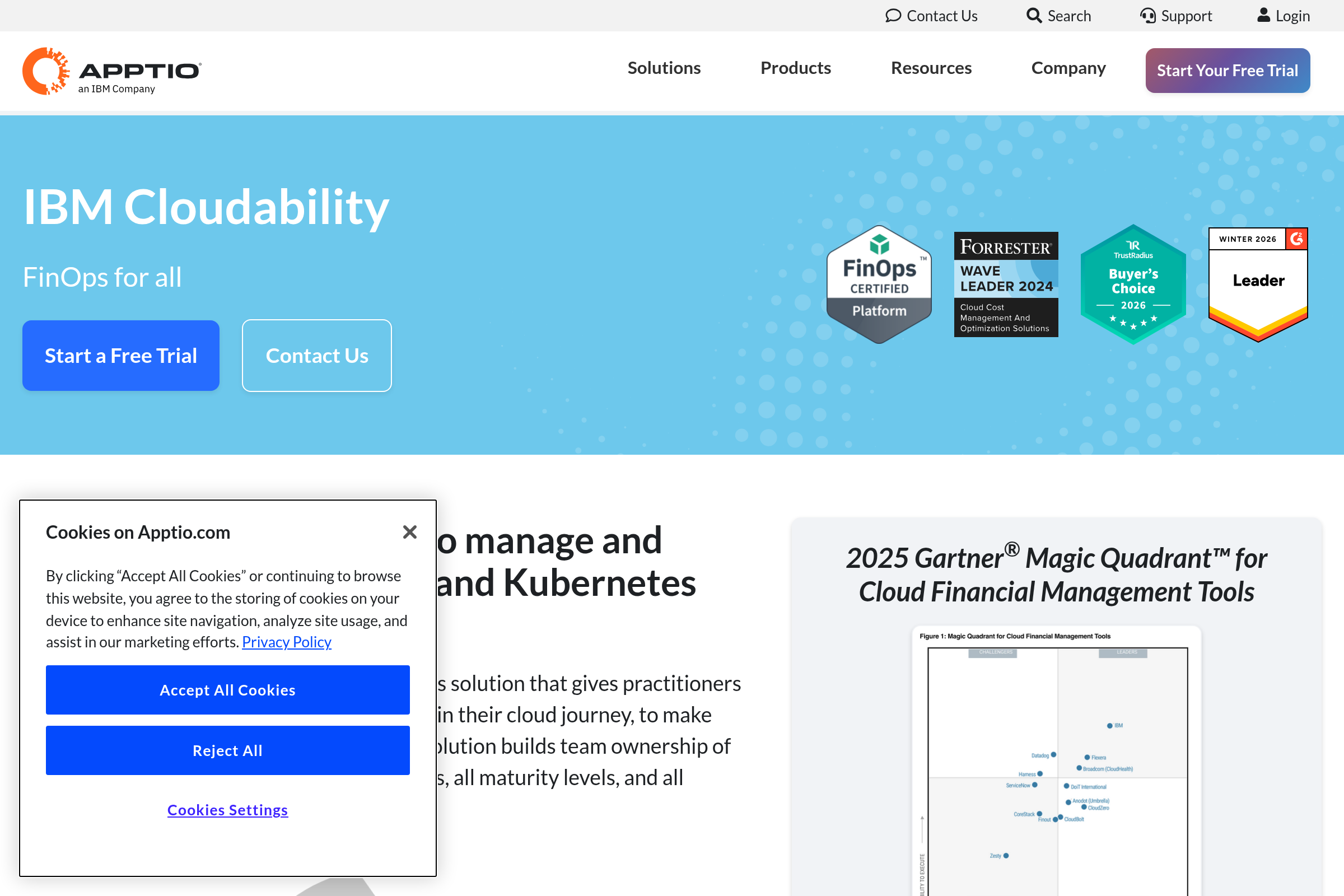 Cloudability screenshot