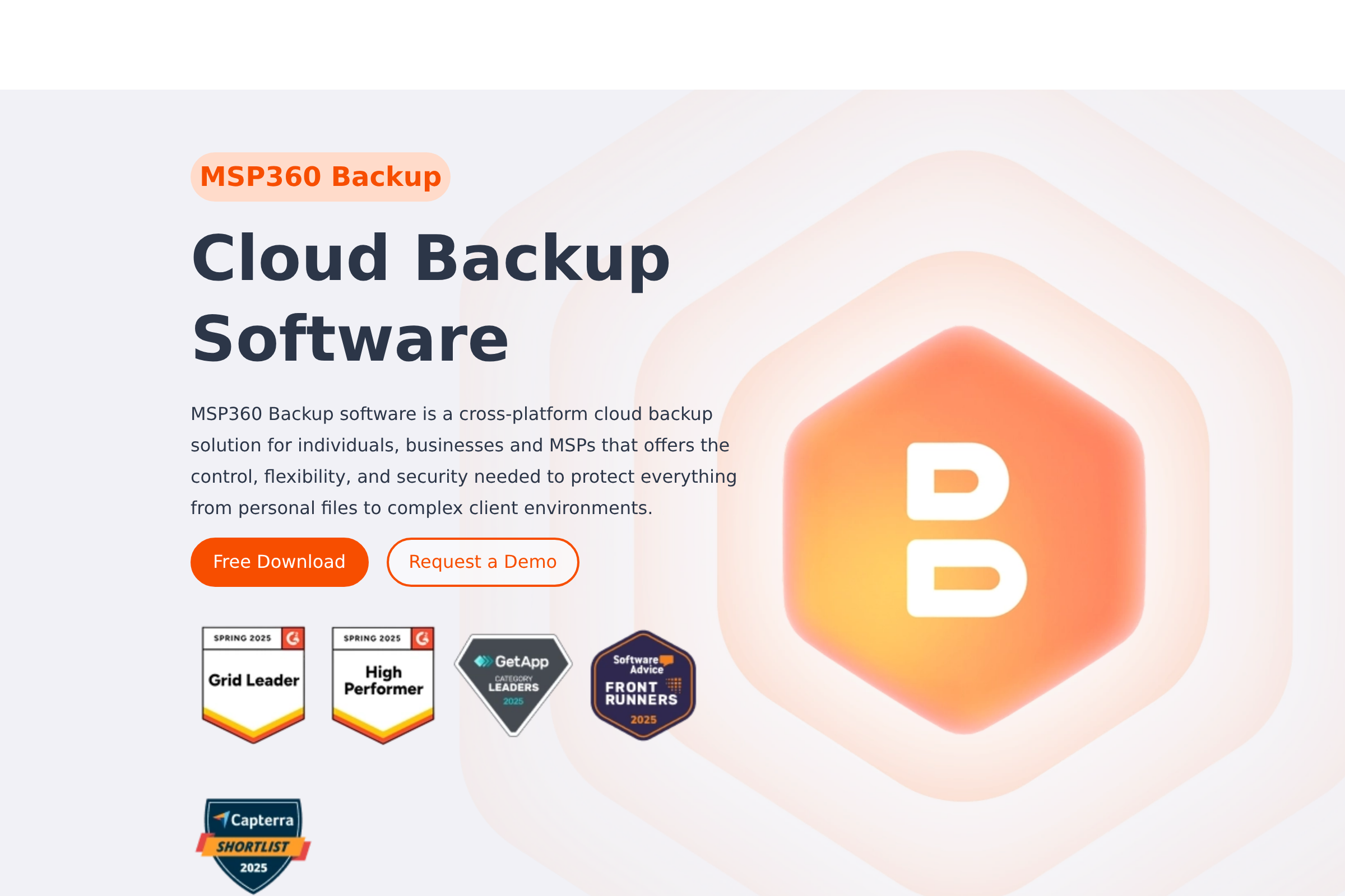 CloudBerry Backup screenshot