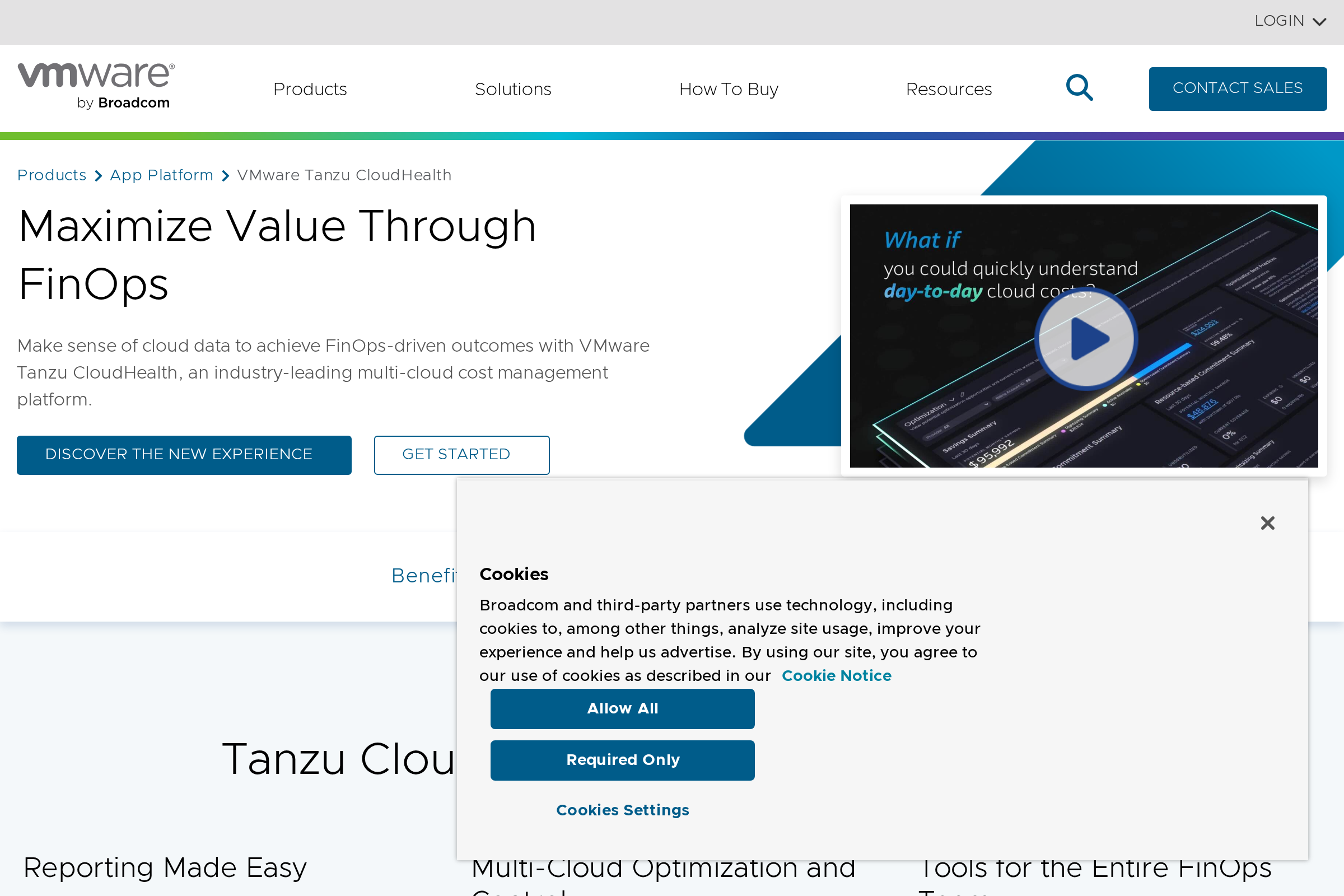 CloudHealth by VMware screenshot