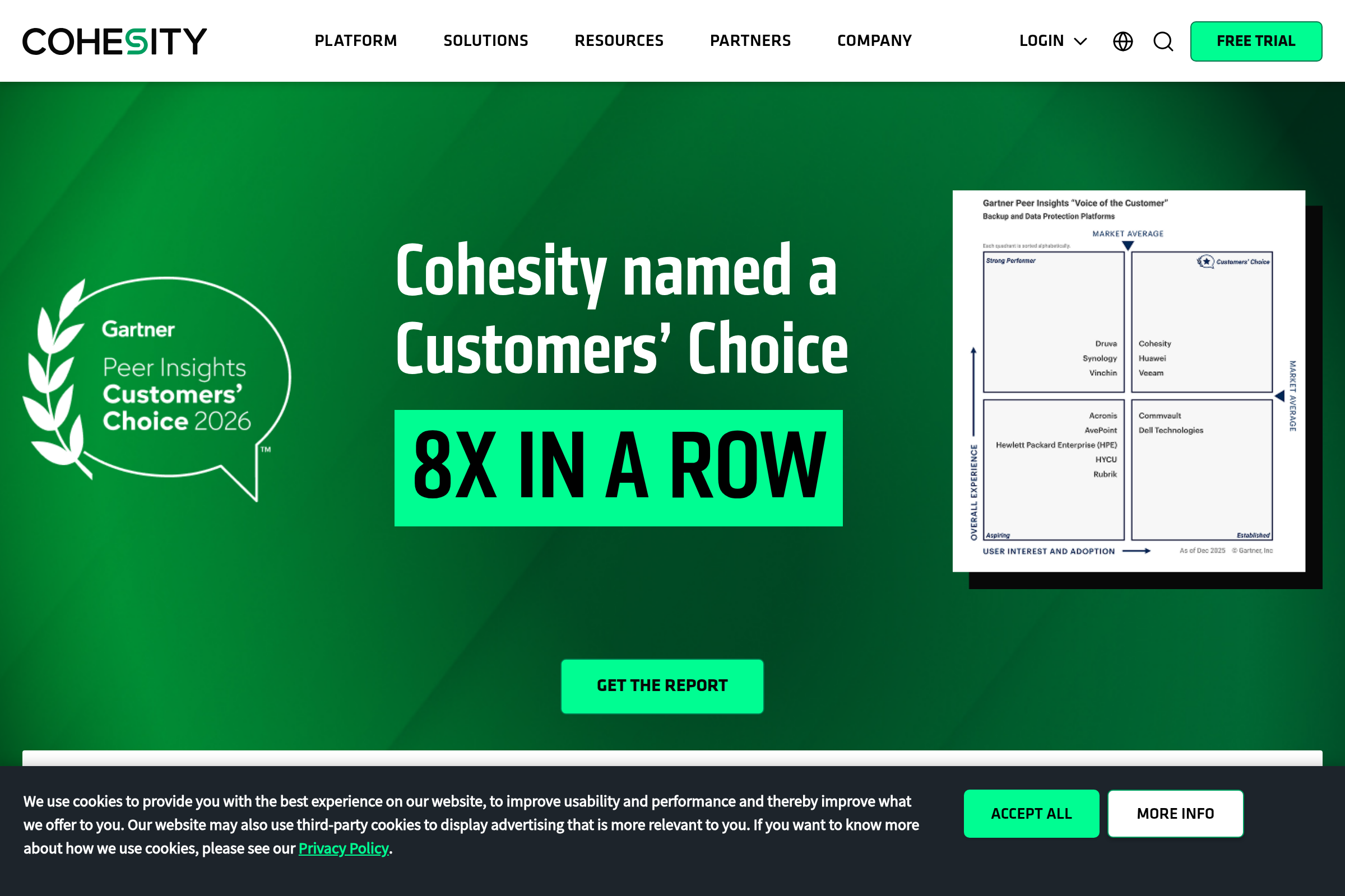 Cohesity screenshot