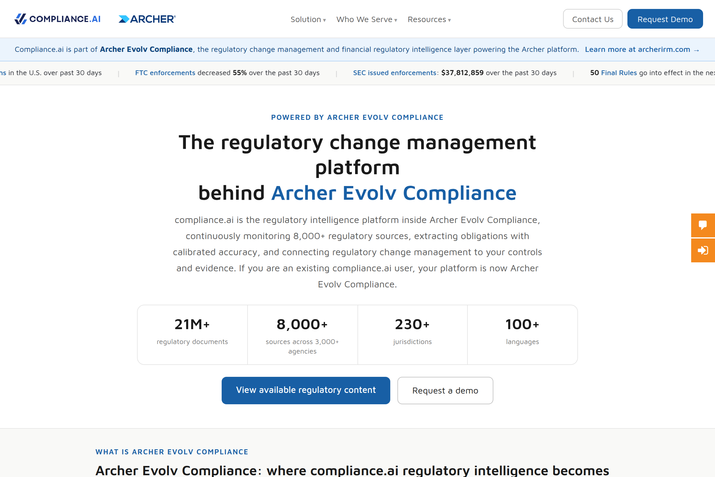 Compliance.ai screenshot