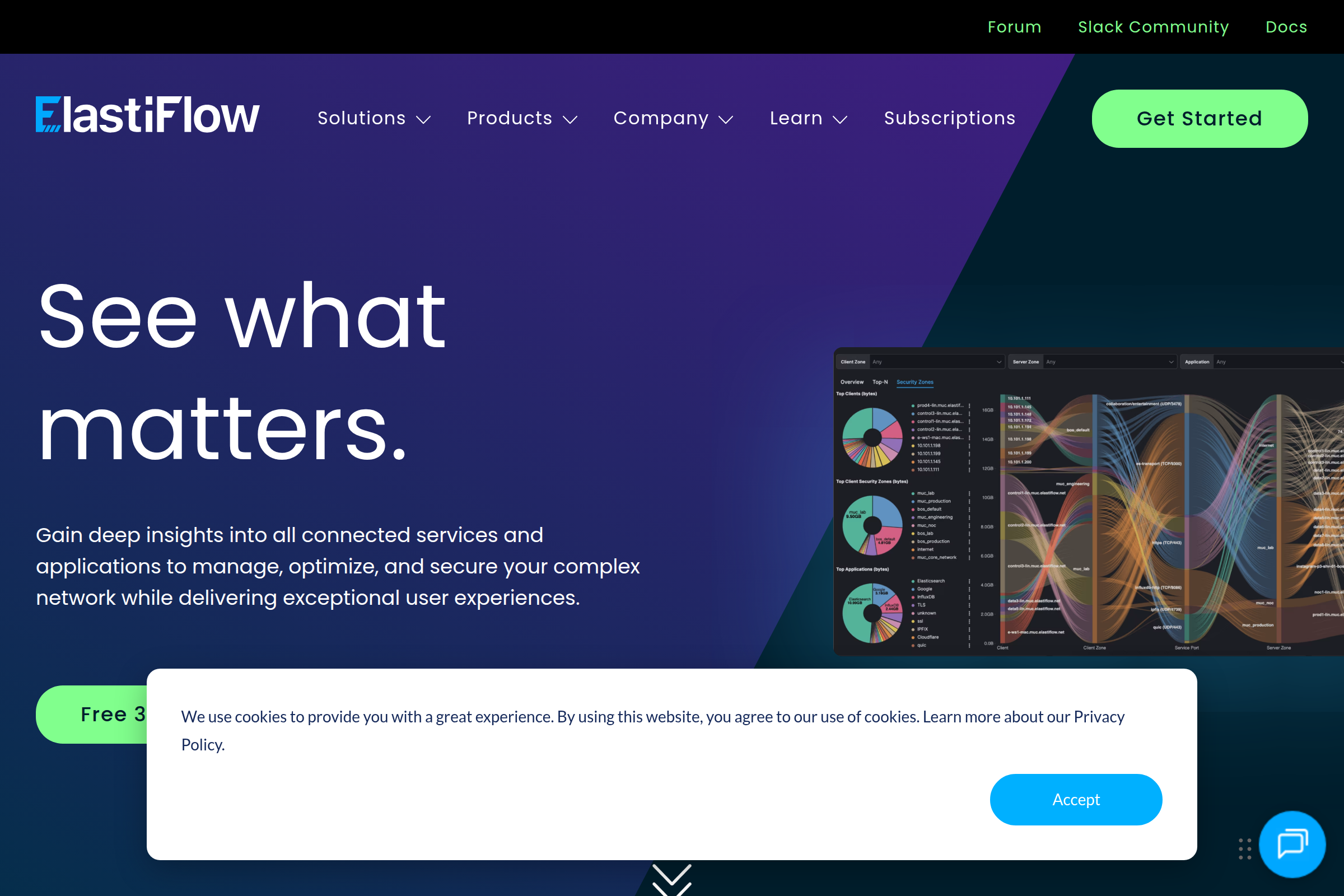 ElastiFlow screenshot