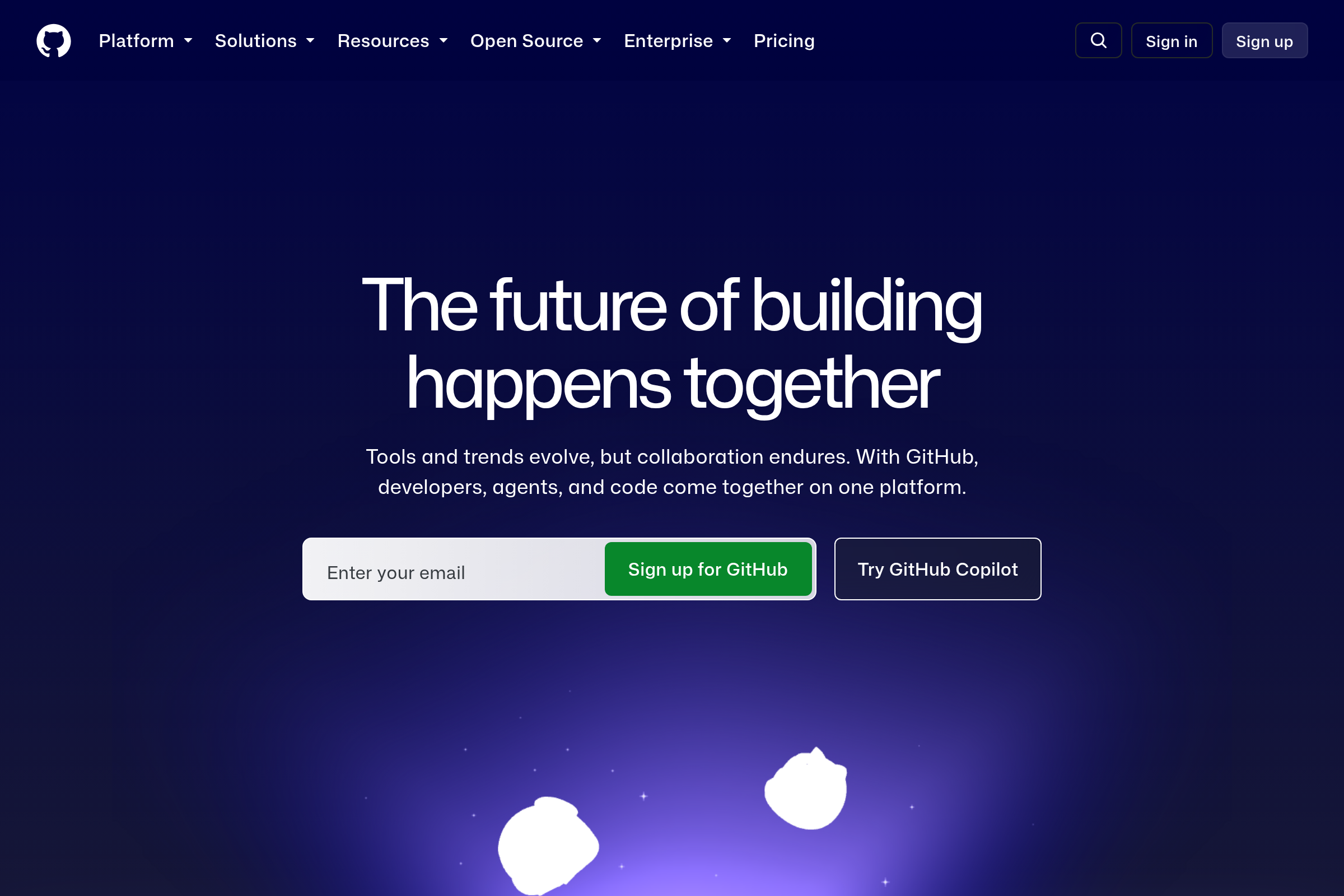 GitHub screenshot