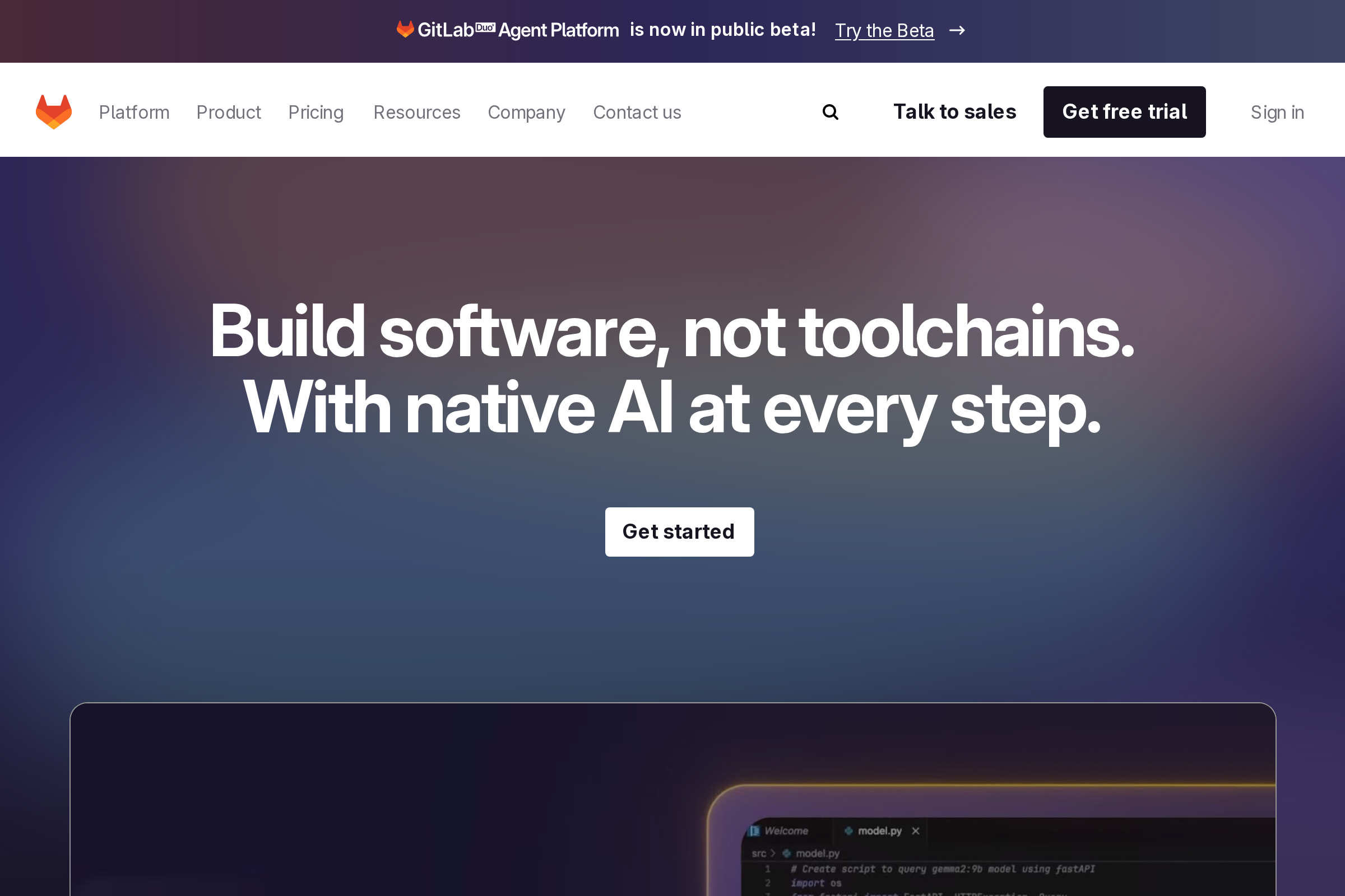 GitLab screenshot