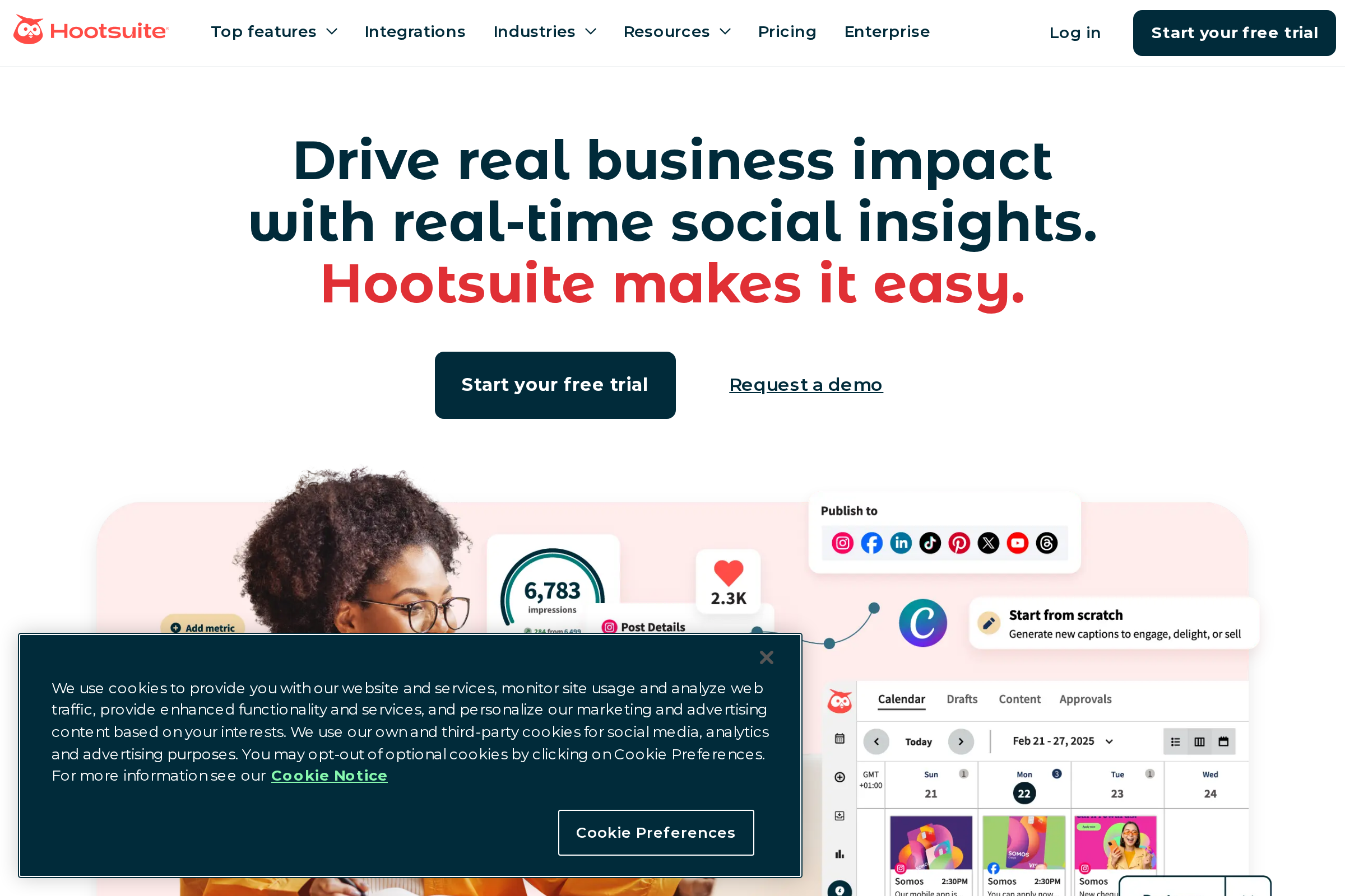 Hootsuite screenshot