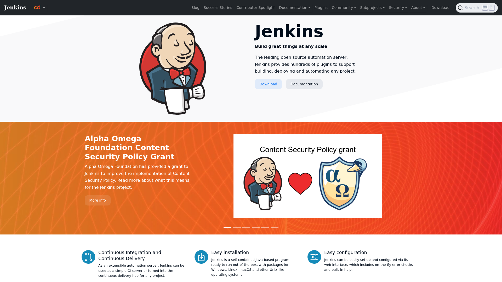 Jenkins screenshot