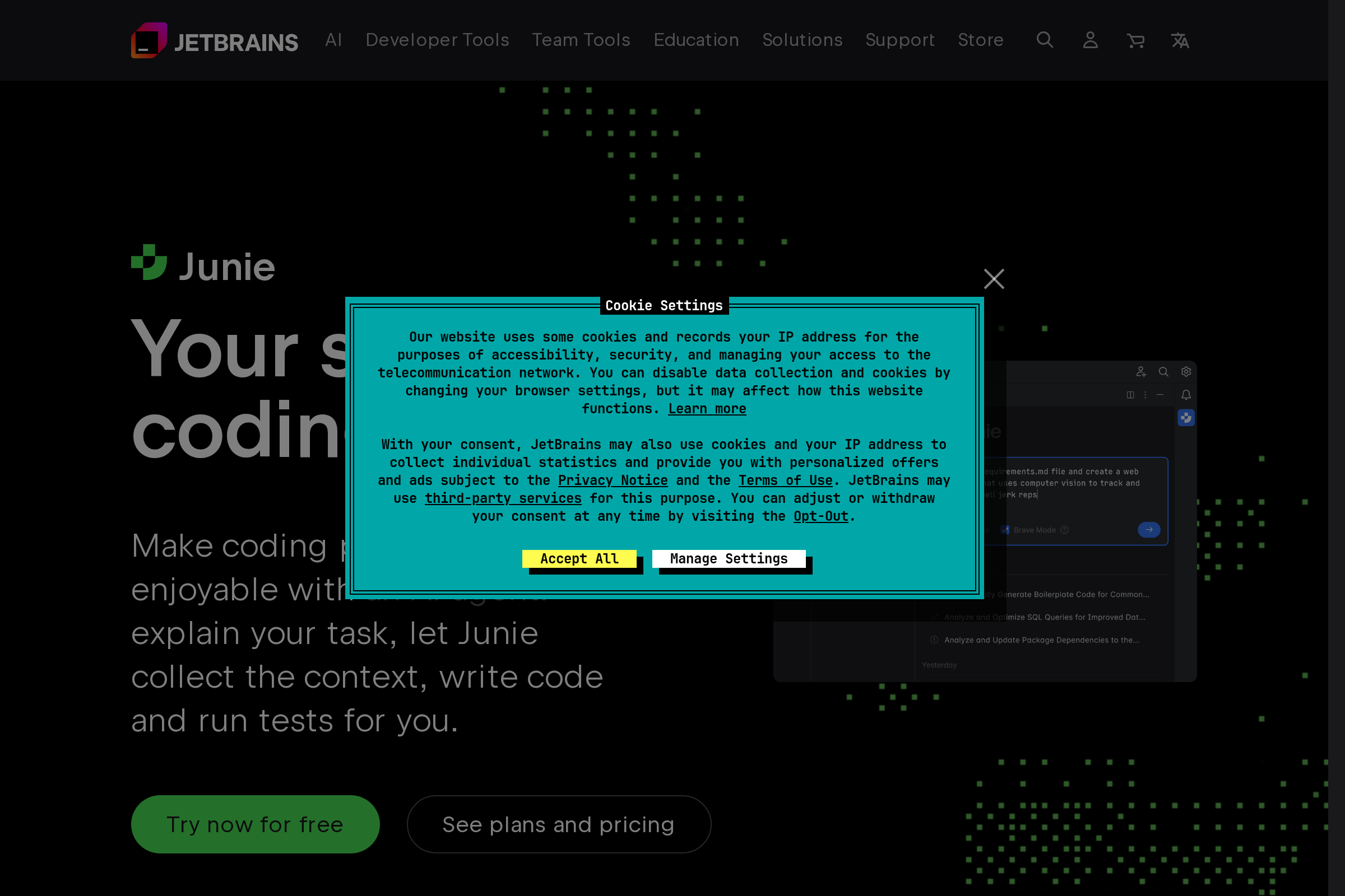 JetBrains IDEs screenshot