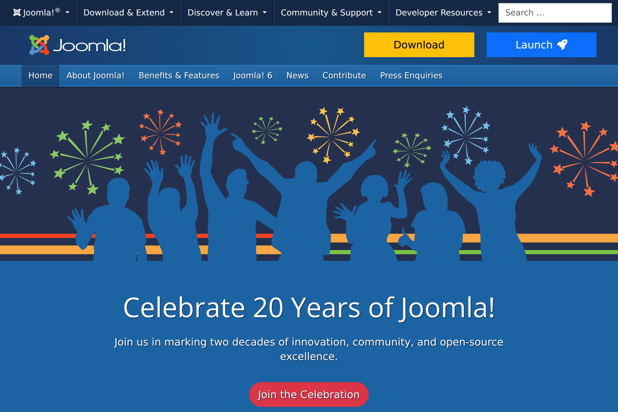 Joomla screenshot