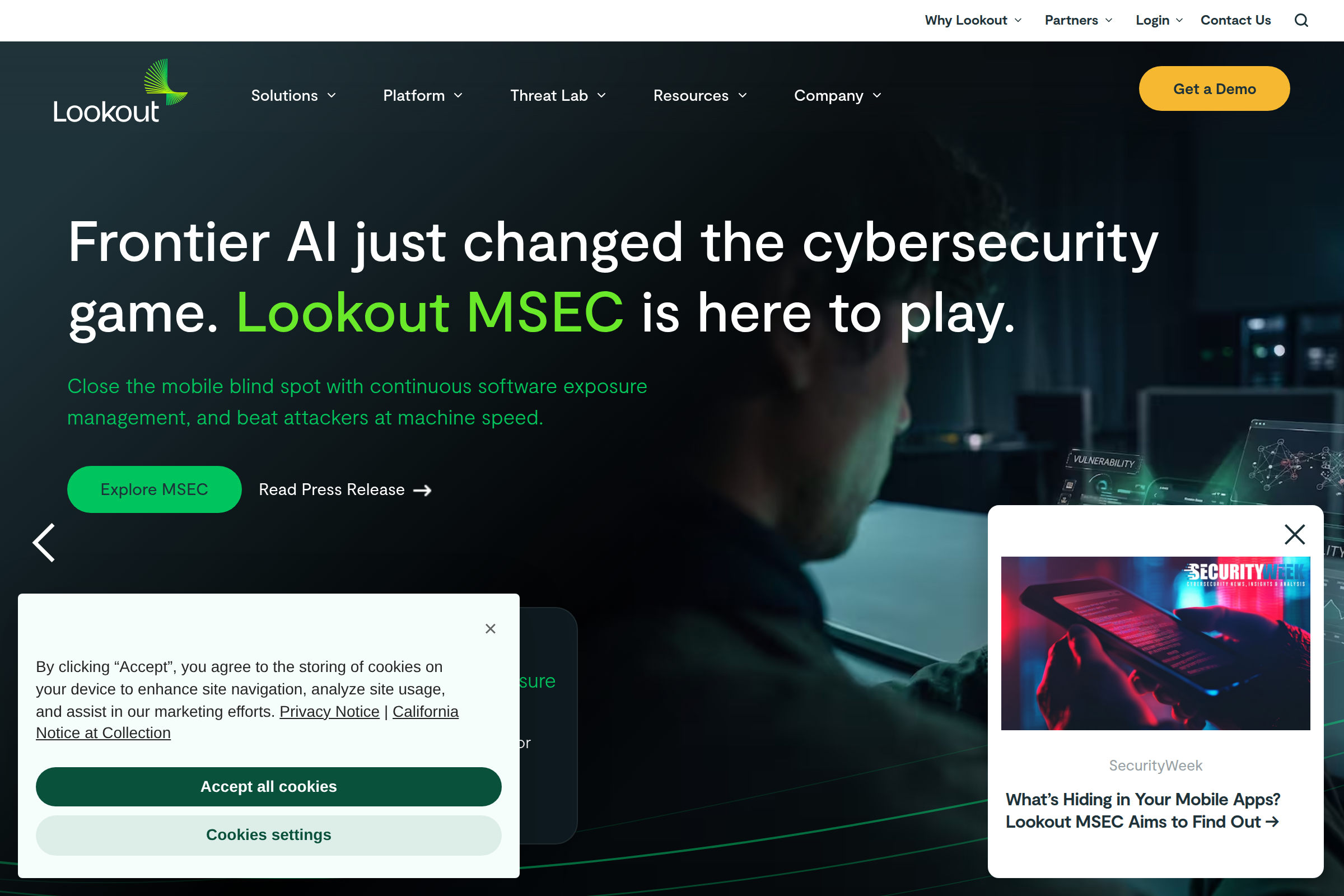Lookout screenshot