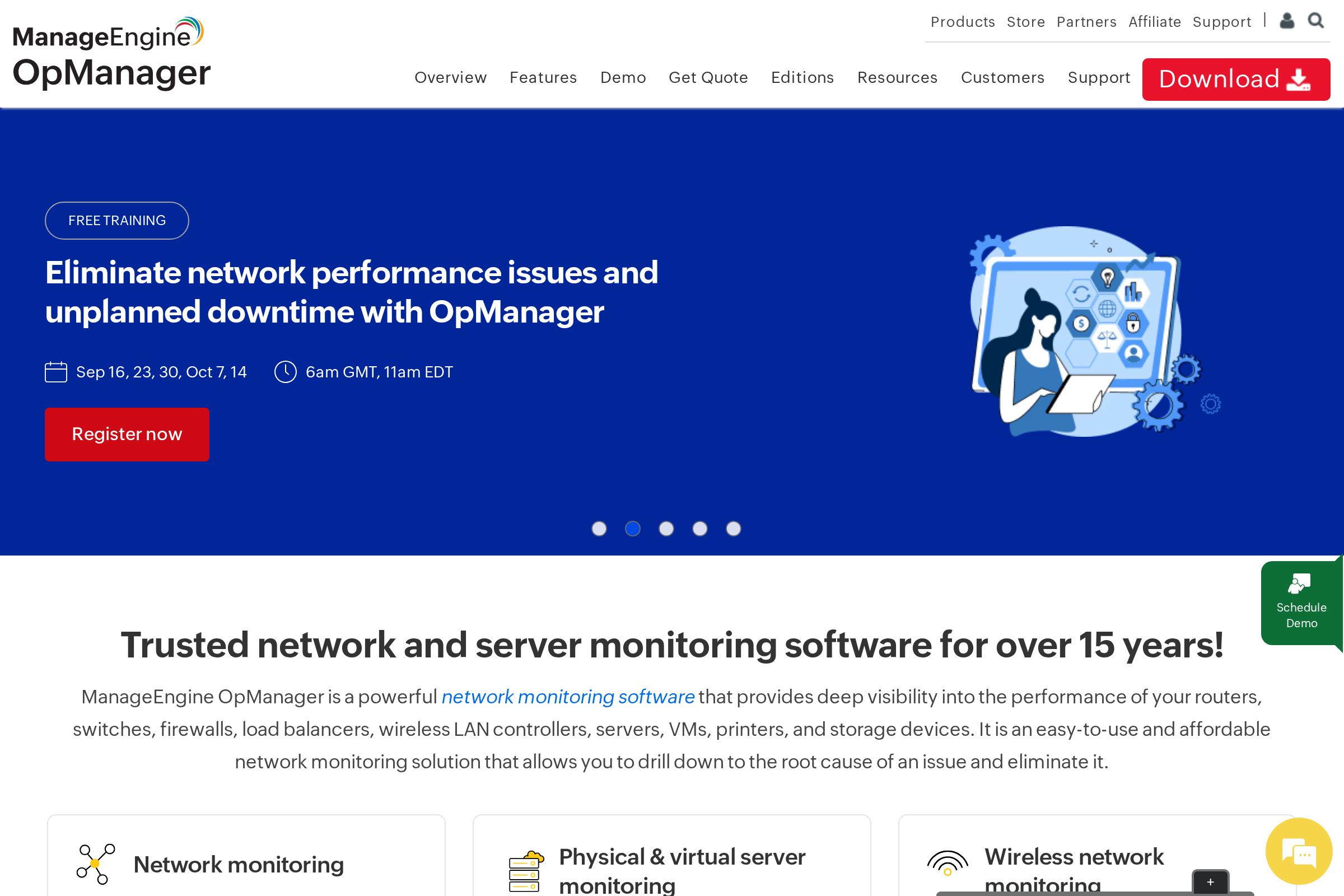 ManageEngine OpManager screenshot
