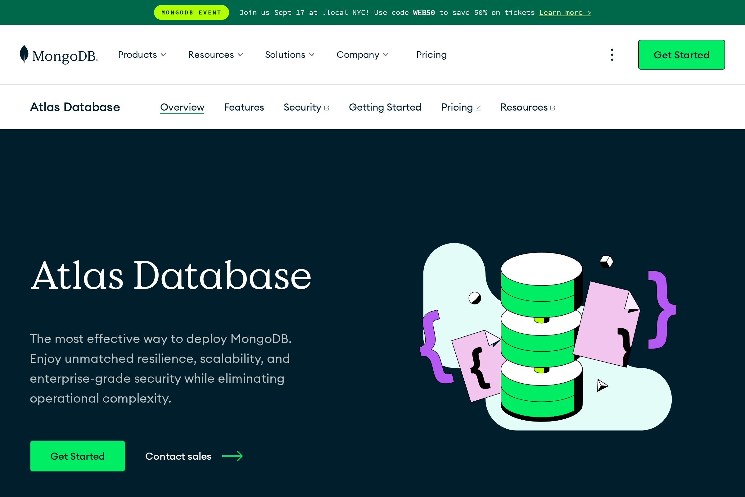MongoDB Atlas screenshot