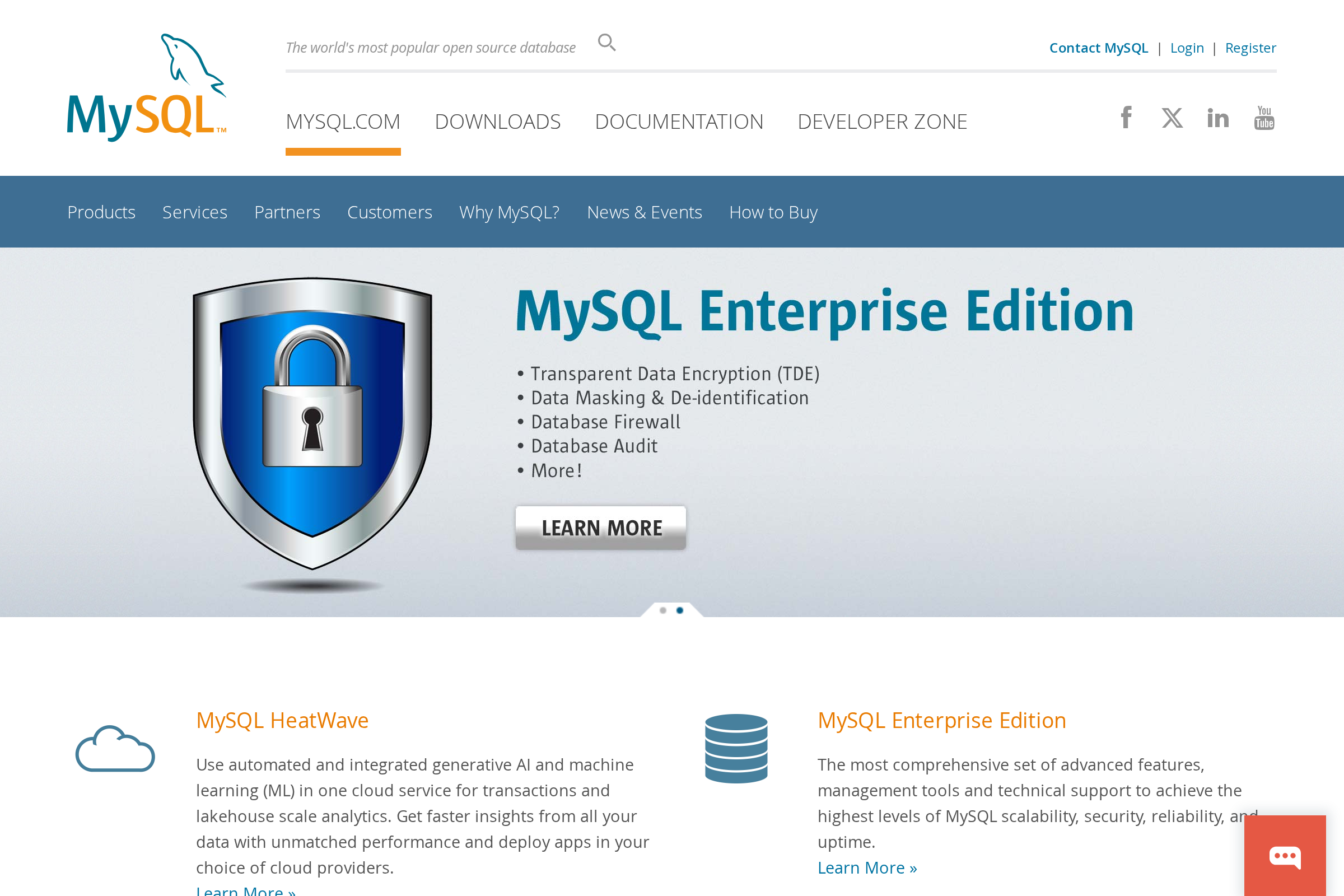MySQL screenshot
