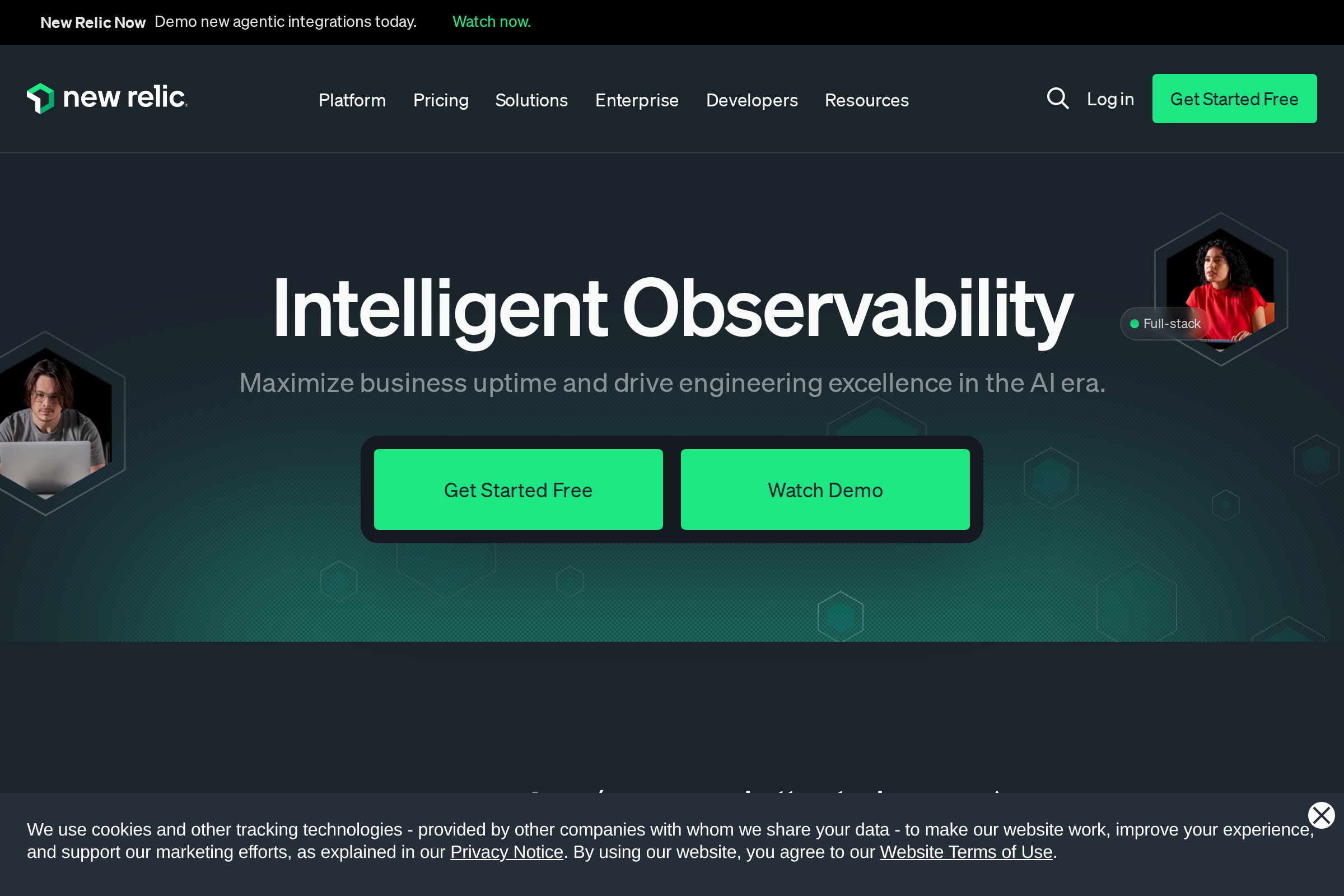 New Relic screenshot