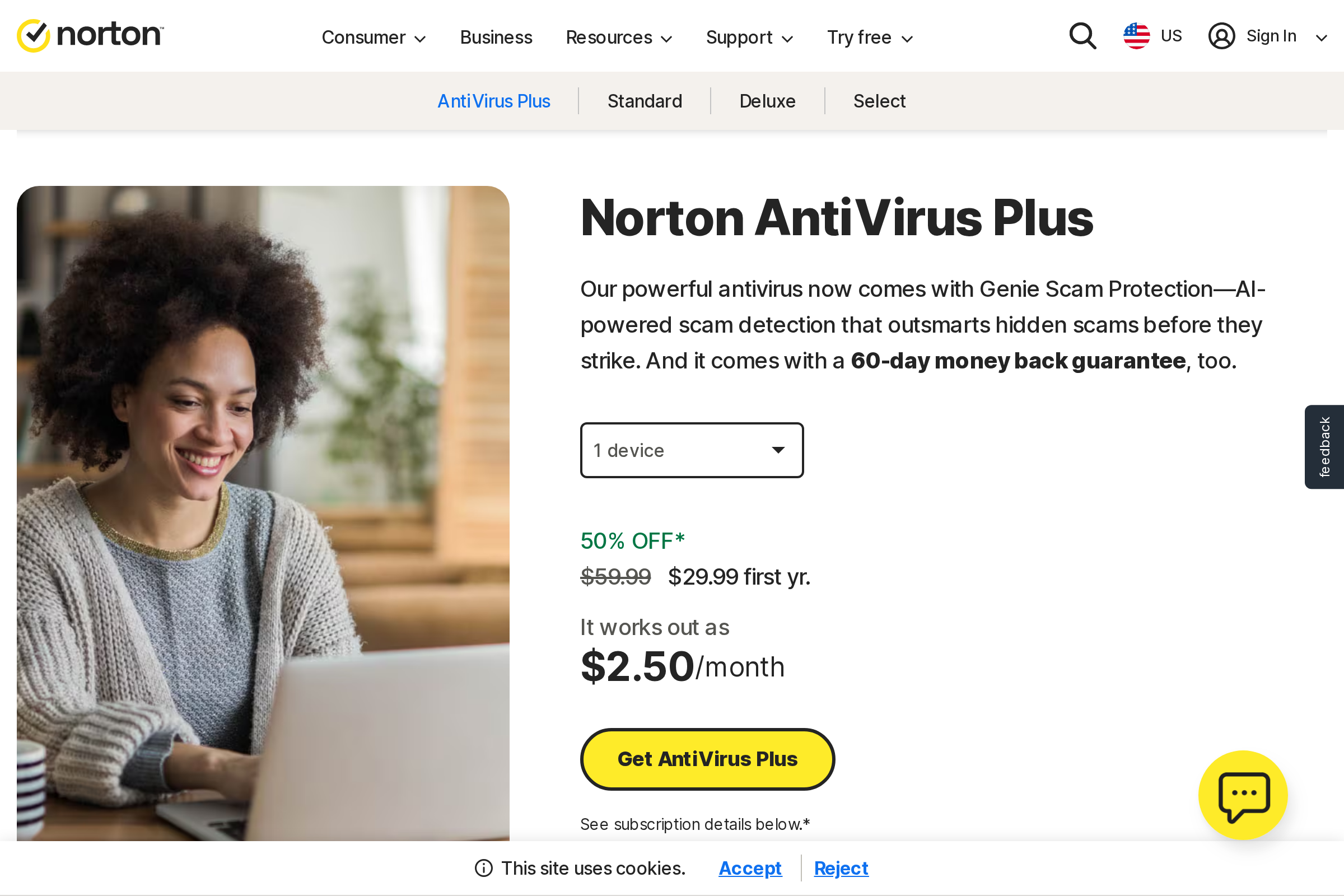 Norton AntiVirus screenshot
