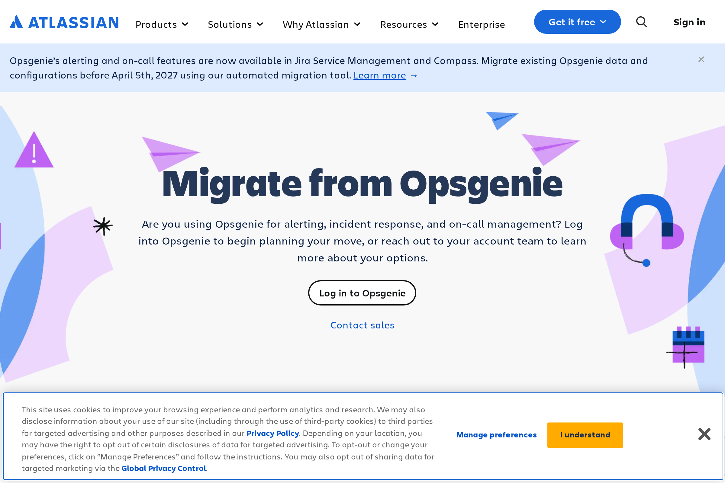Opsgenie screenshot
