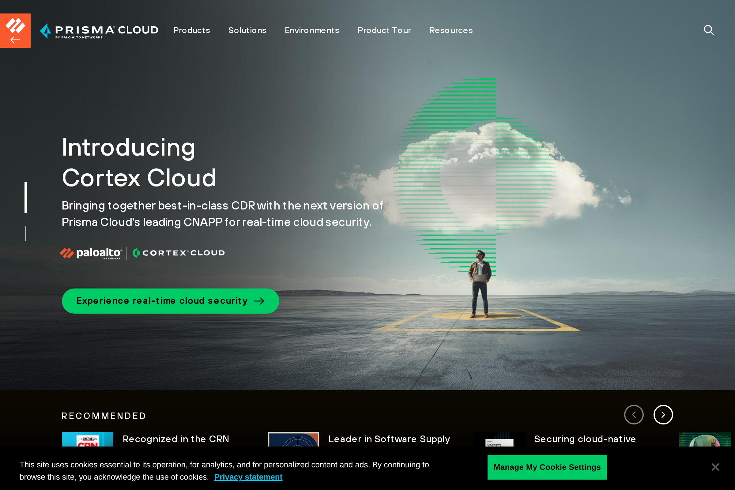 Palo Alto Networks Prisma Cloud screenshot