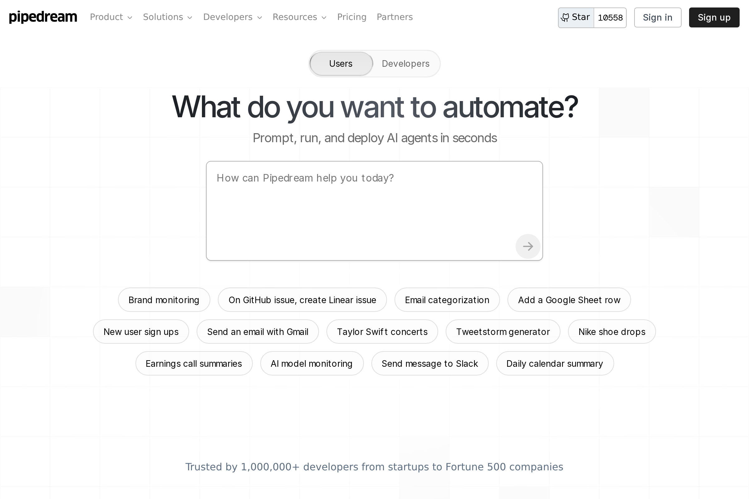 Pipedream screenshot