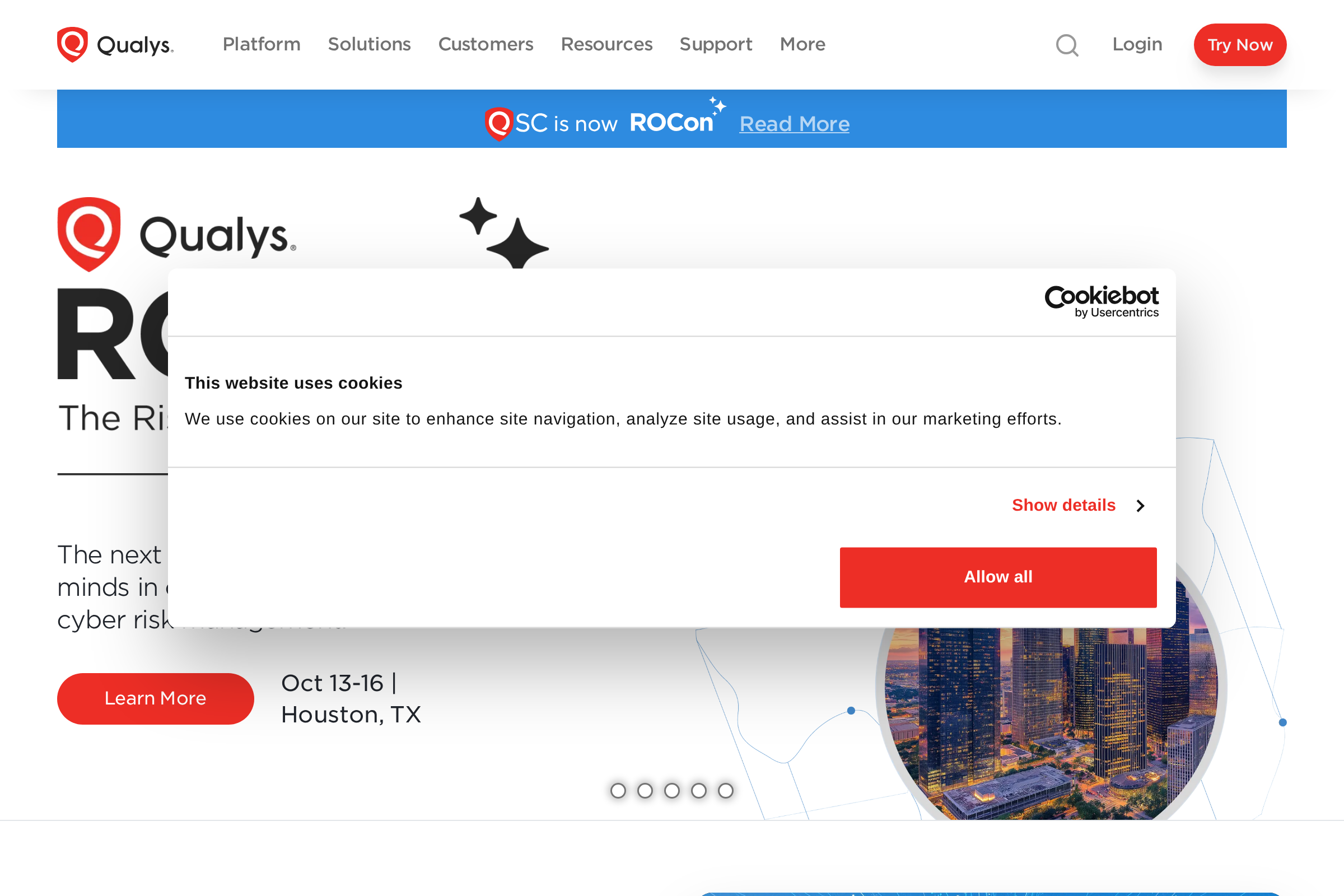 Qualys screenshot