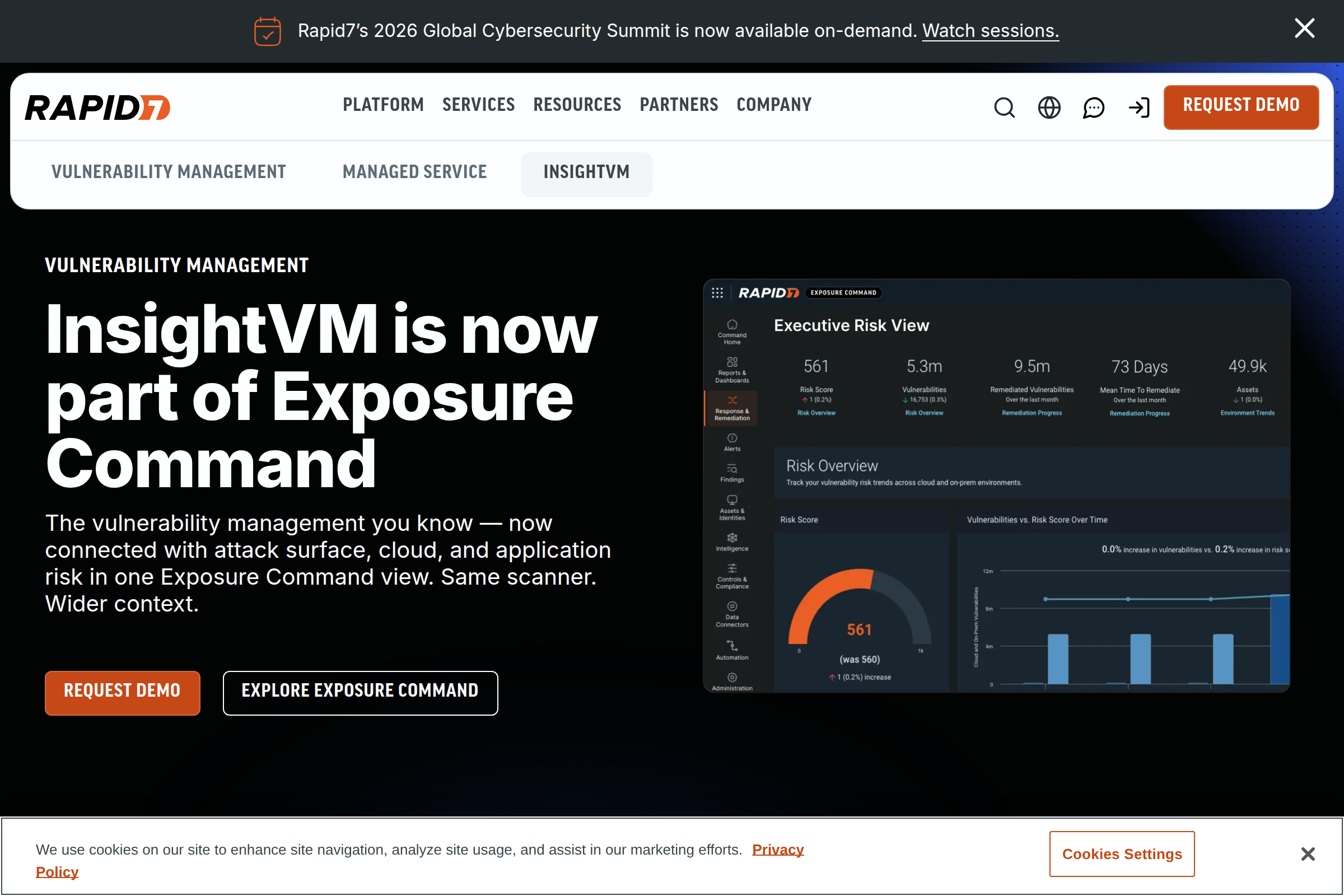 Rapid7 InsightVM screenshot