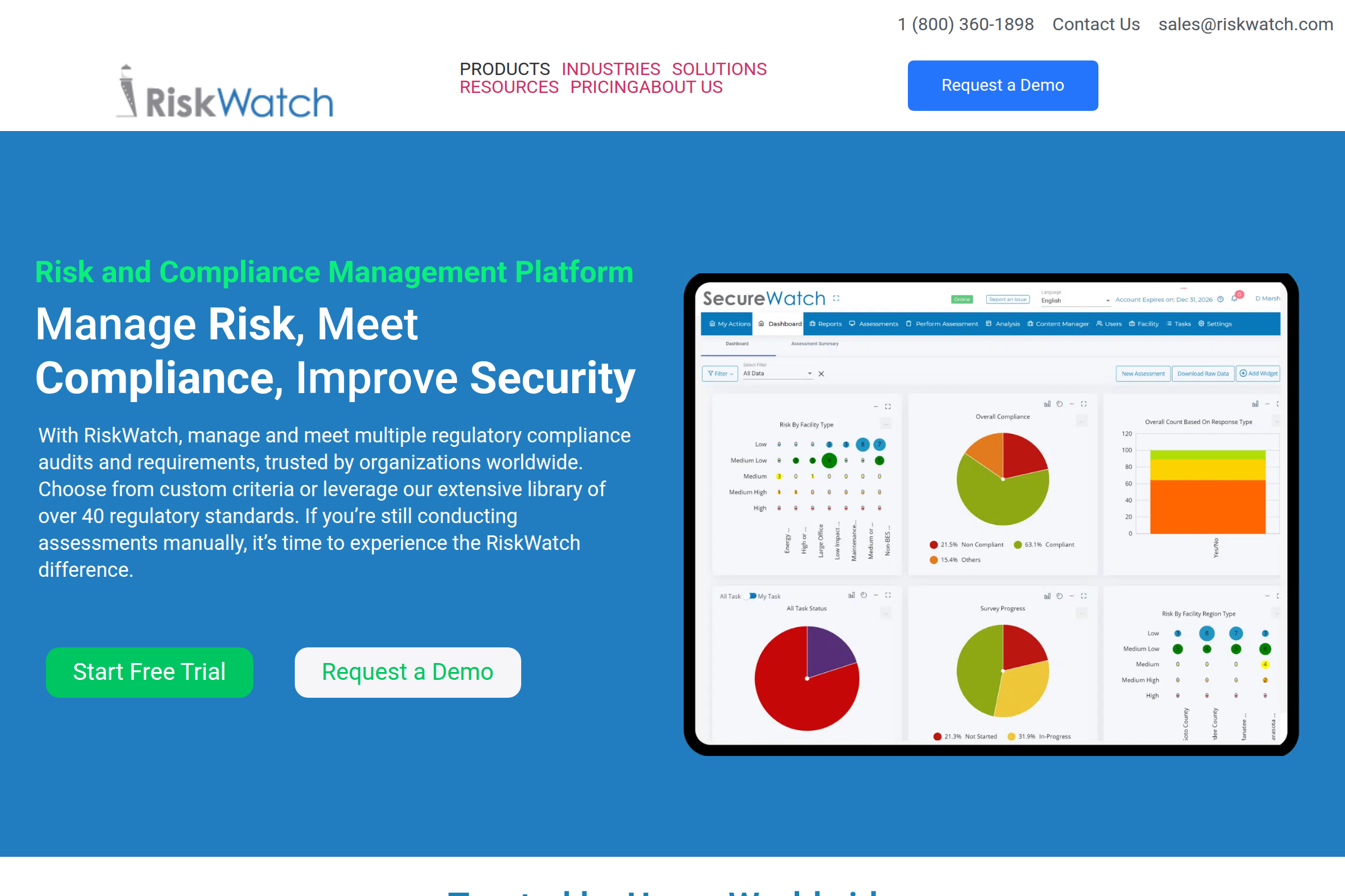 RiskWatch screenshot