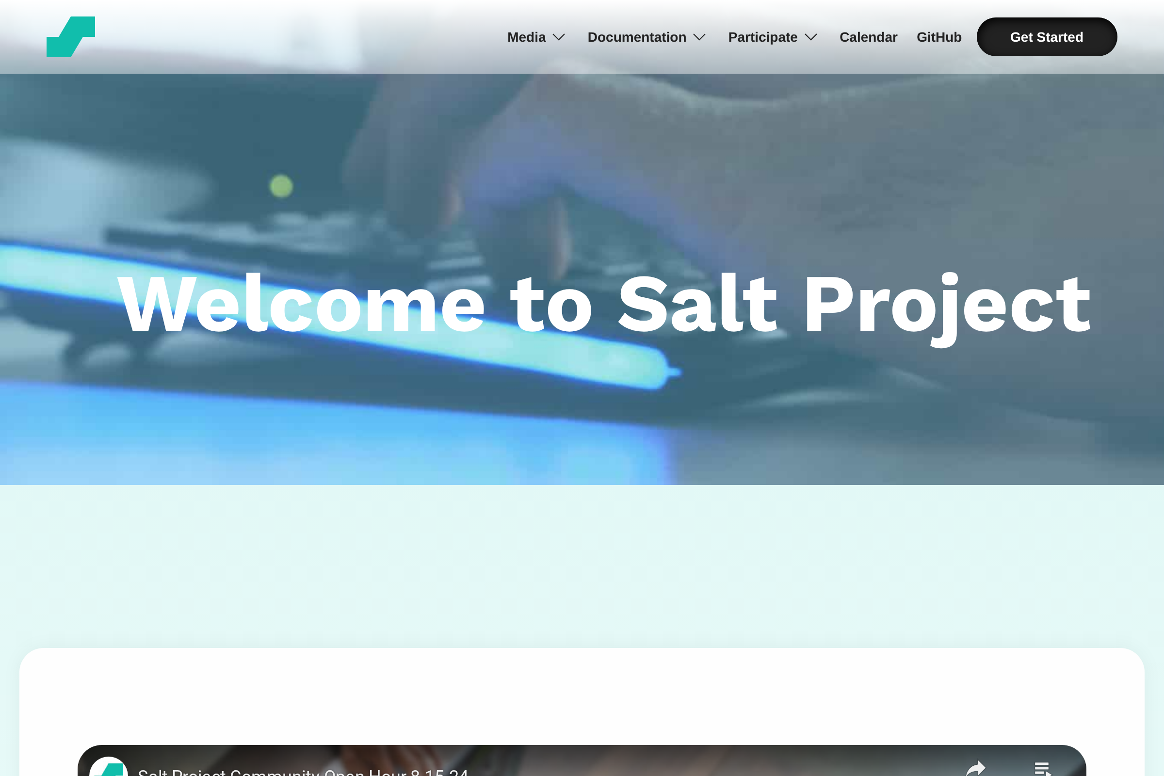 SaltStack screenshot