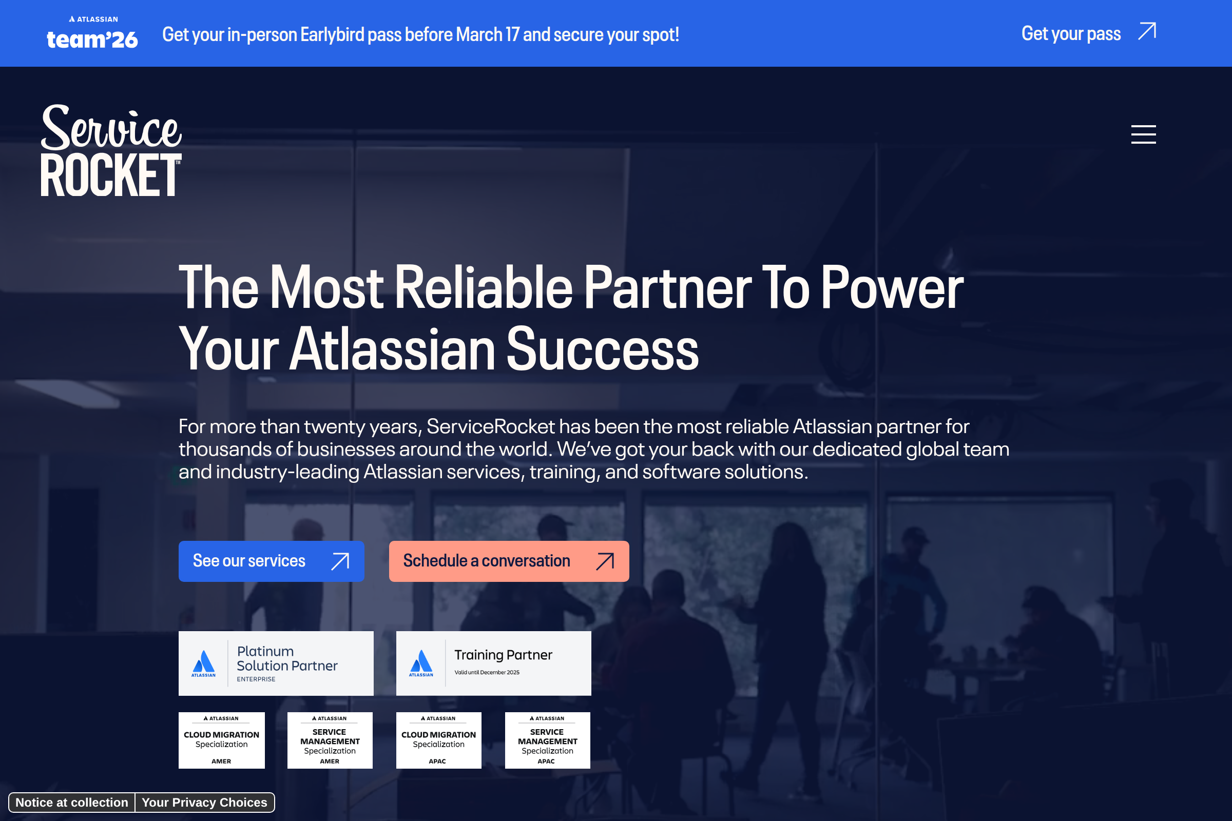 ServiceRocket screenshot