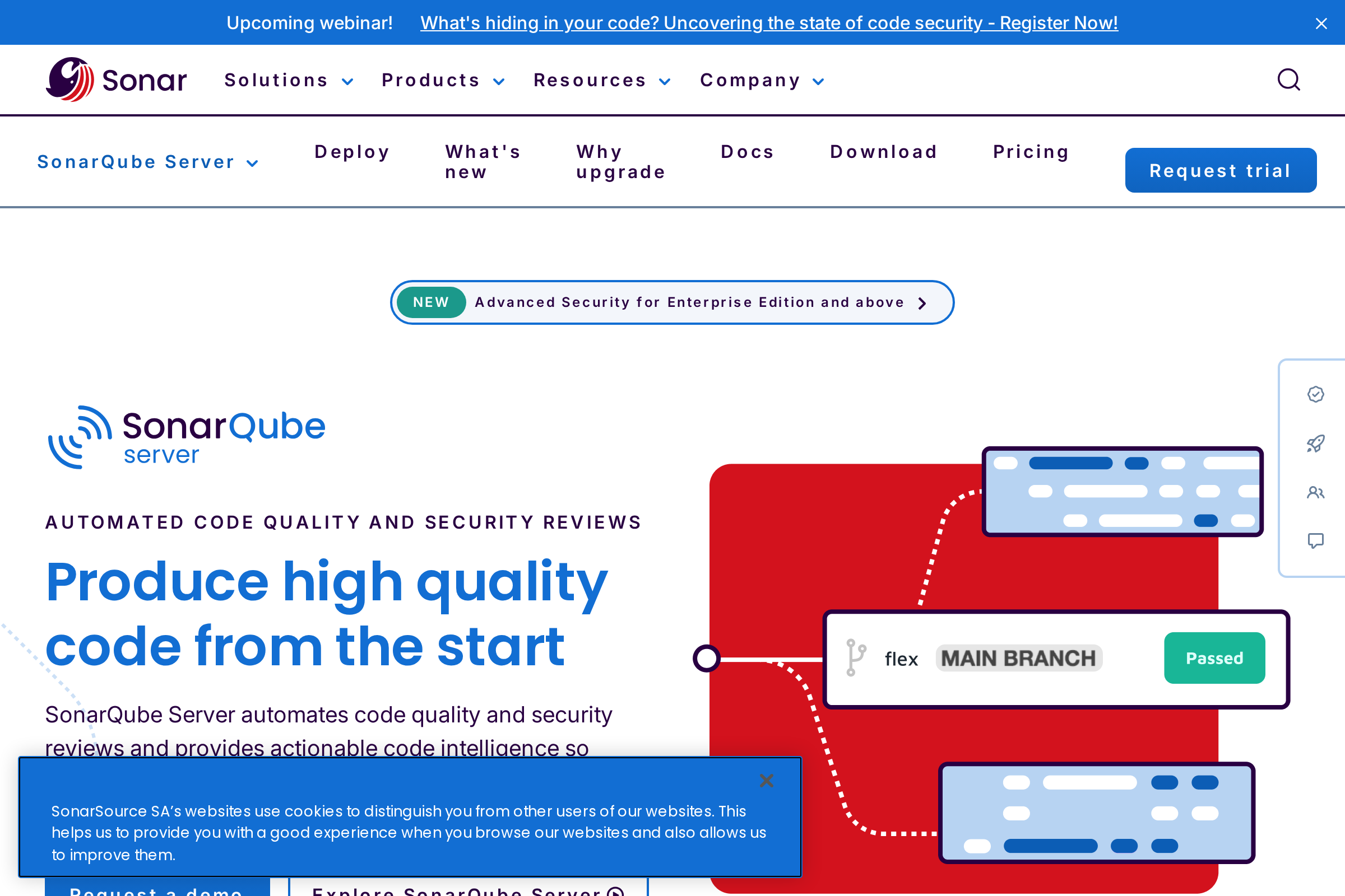 SonarQube screenshot