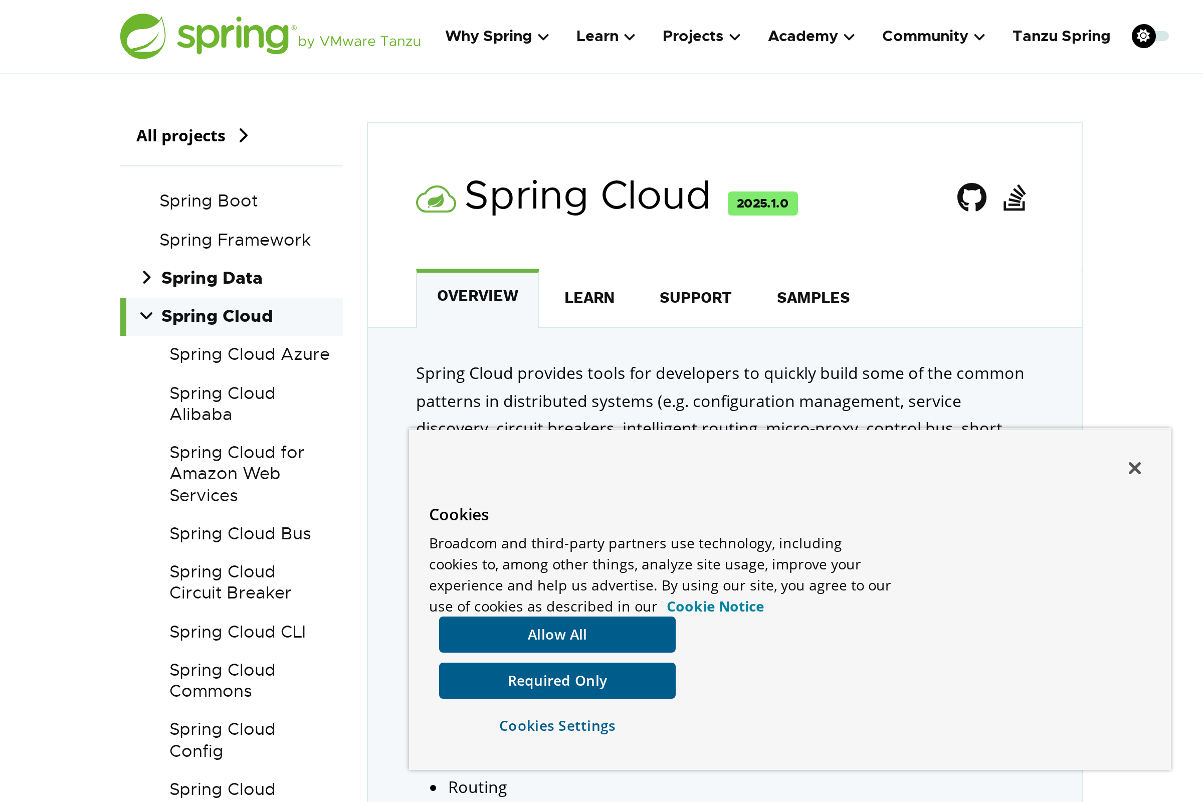 Spring Cloud screenshot